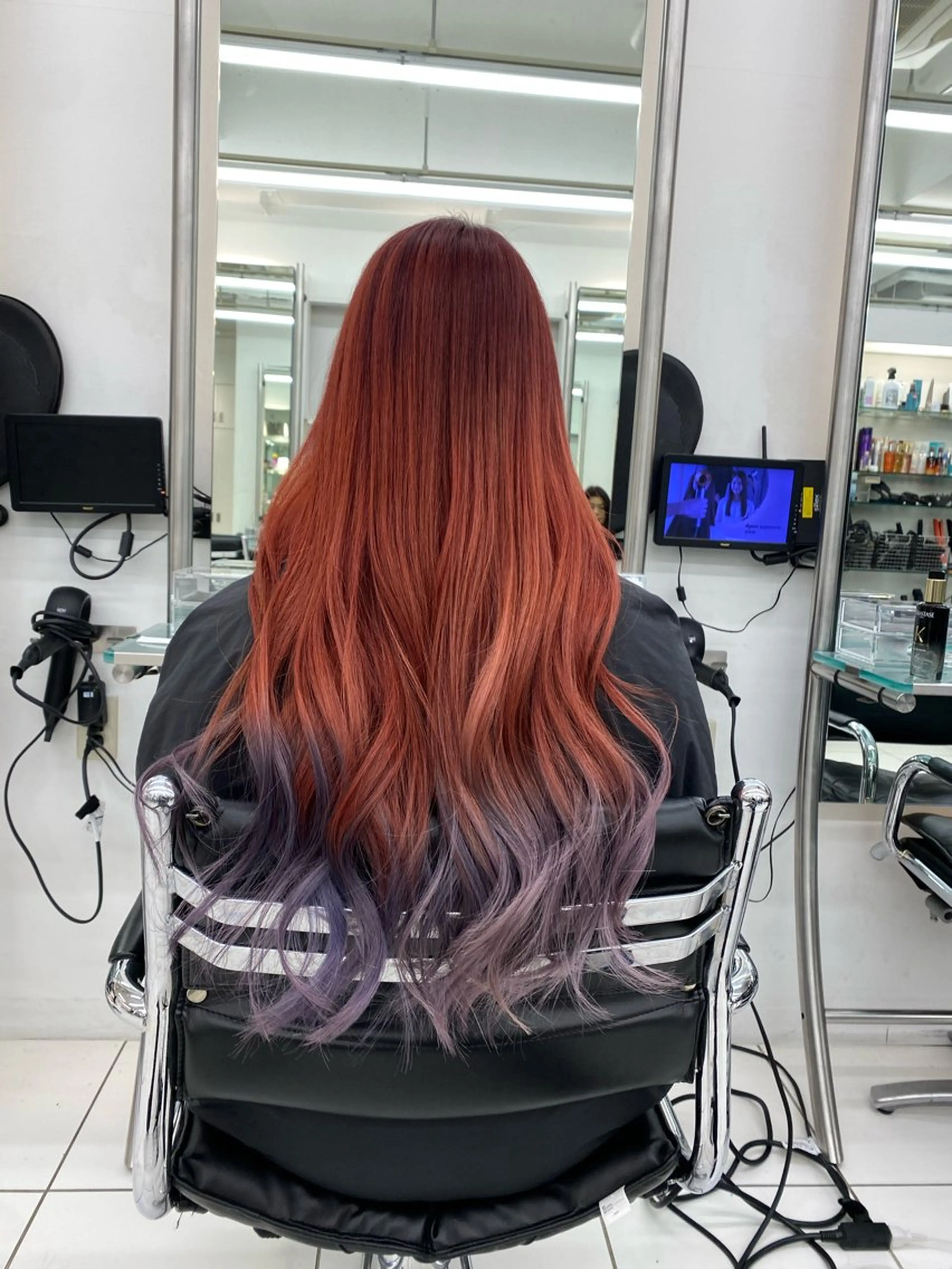 ロング 【本日可】キサヌキ ミワのヘアスタイル