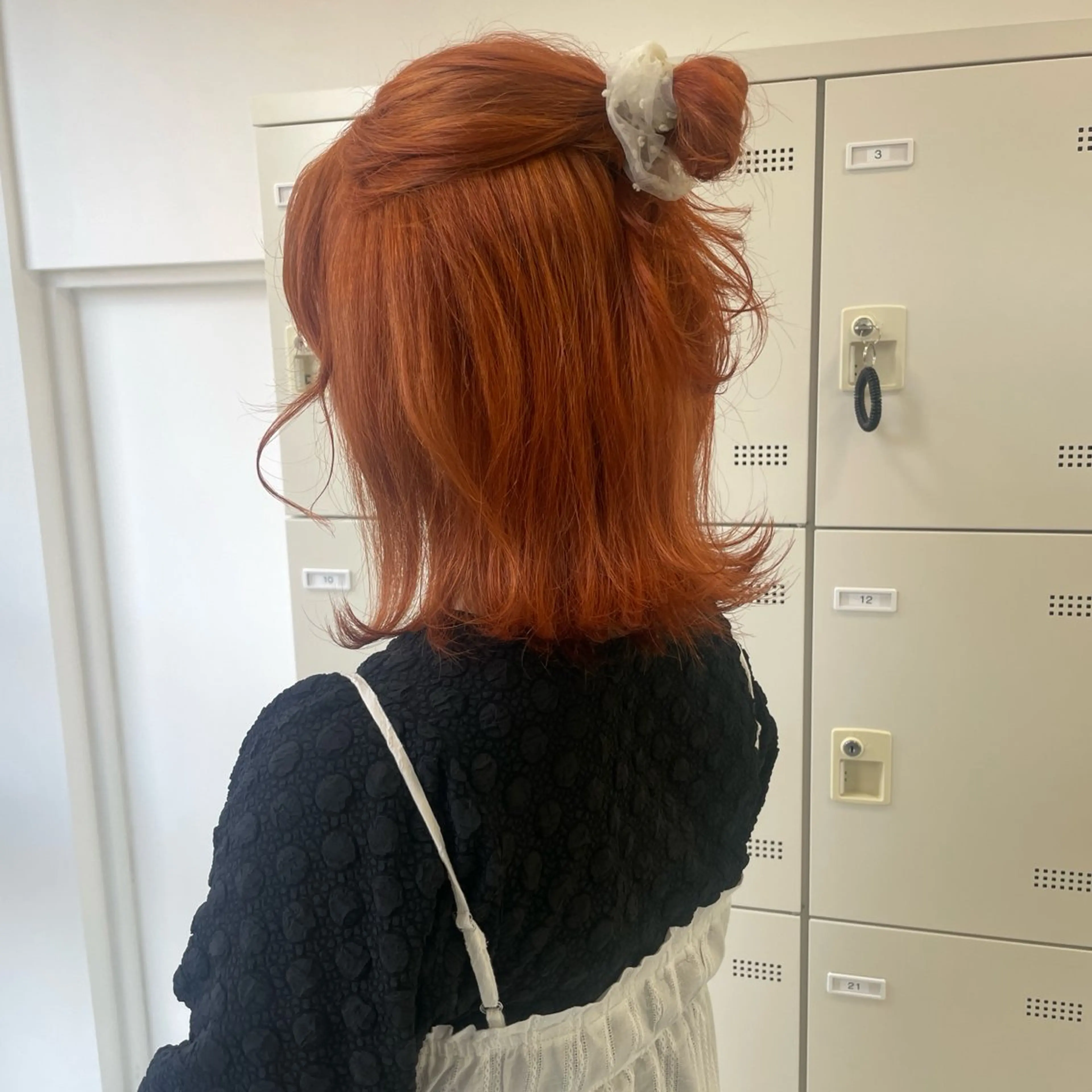 ミディアム MOE 福岡韓国ヘア✧︎のヘアスタイル