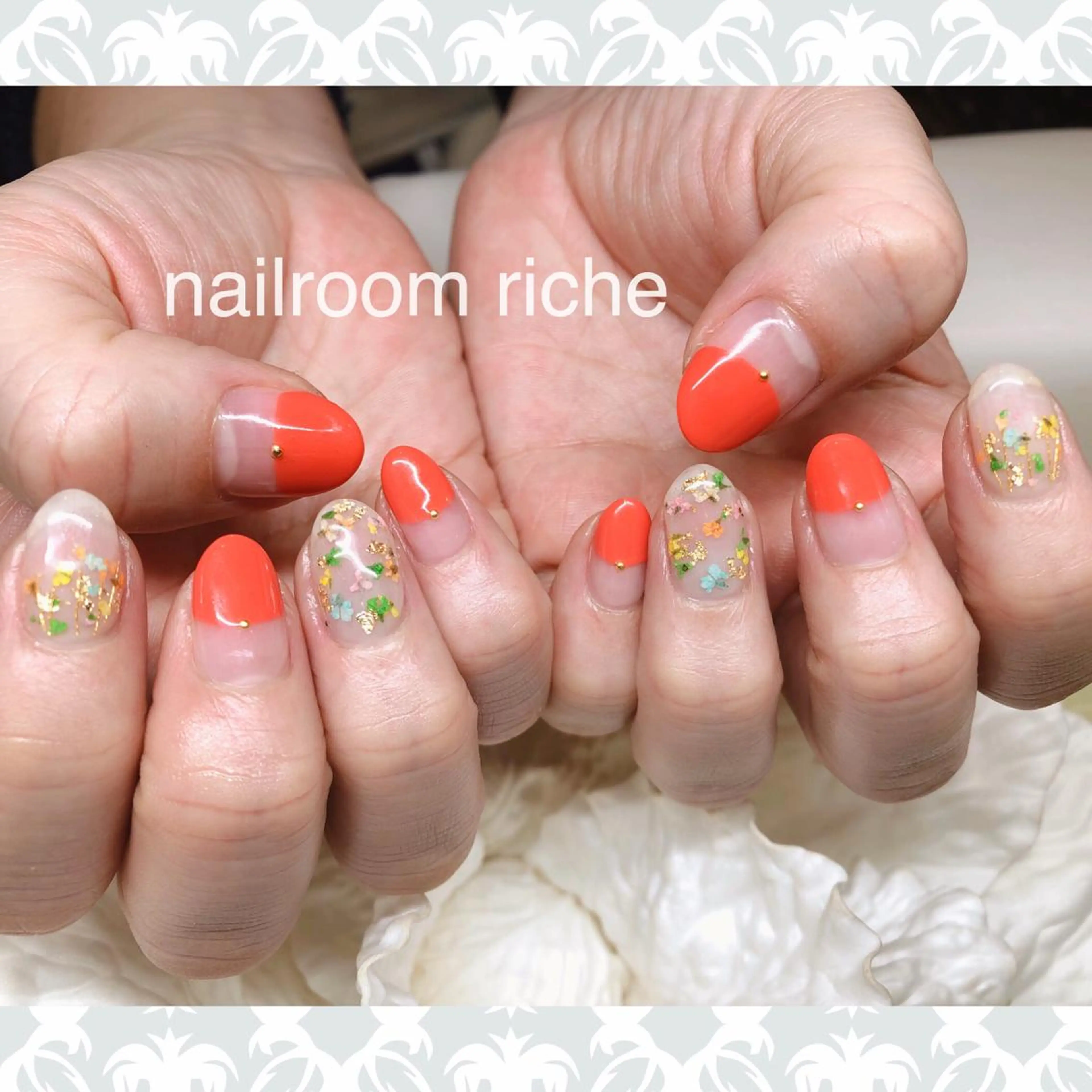 ネイル ハンドネイル nailroom richeのネイルデザイン