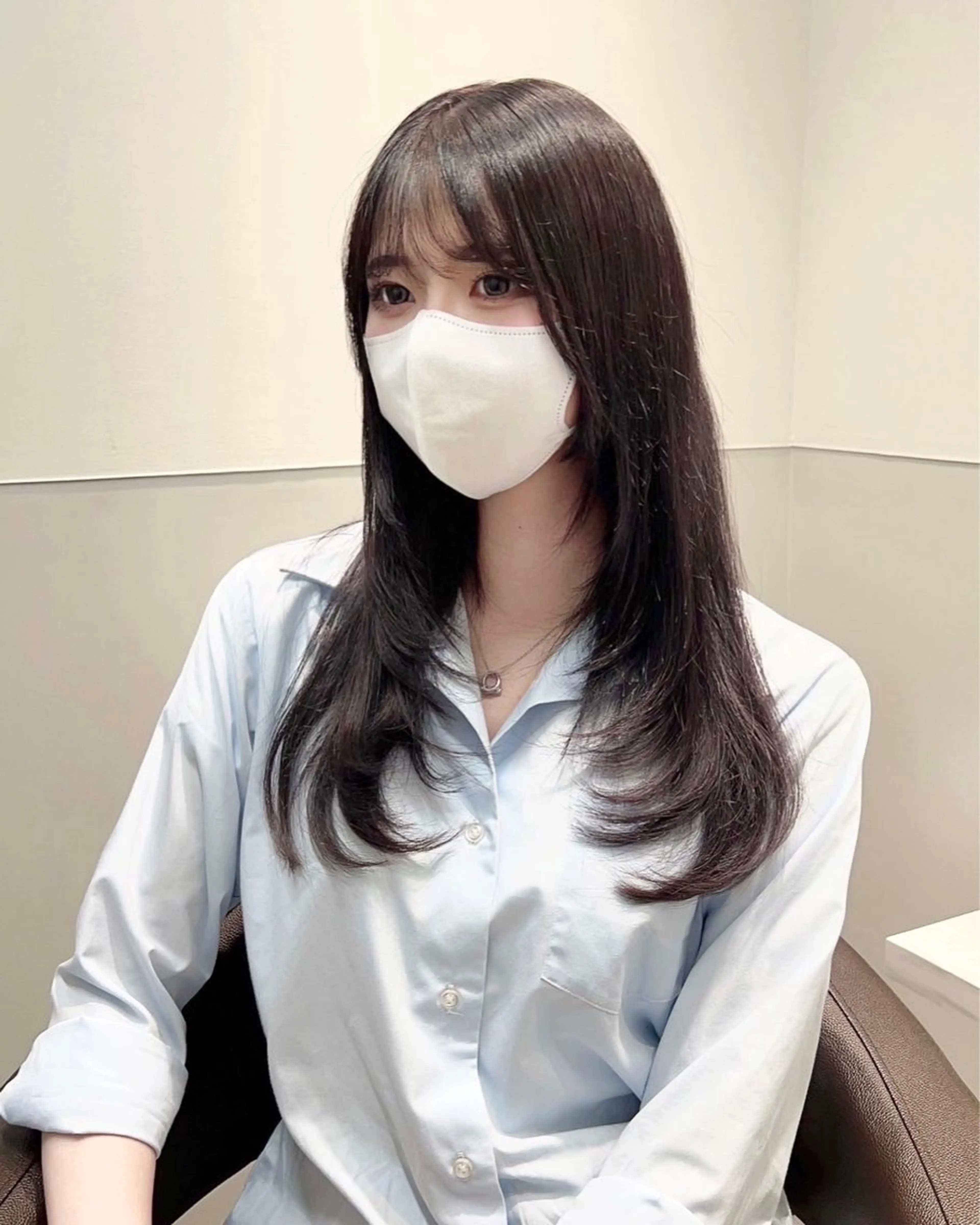 ロング カラー レイヤーカット サロウィン千葉所属・サロウィン千葉店 Toshikiのヘアスタイル