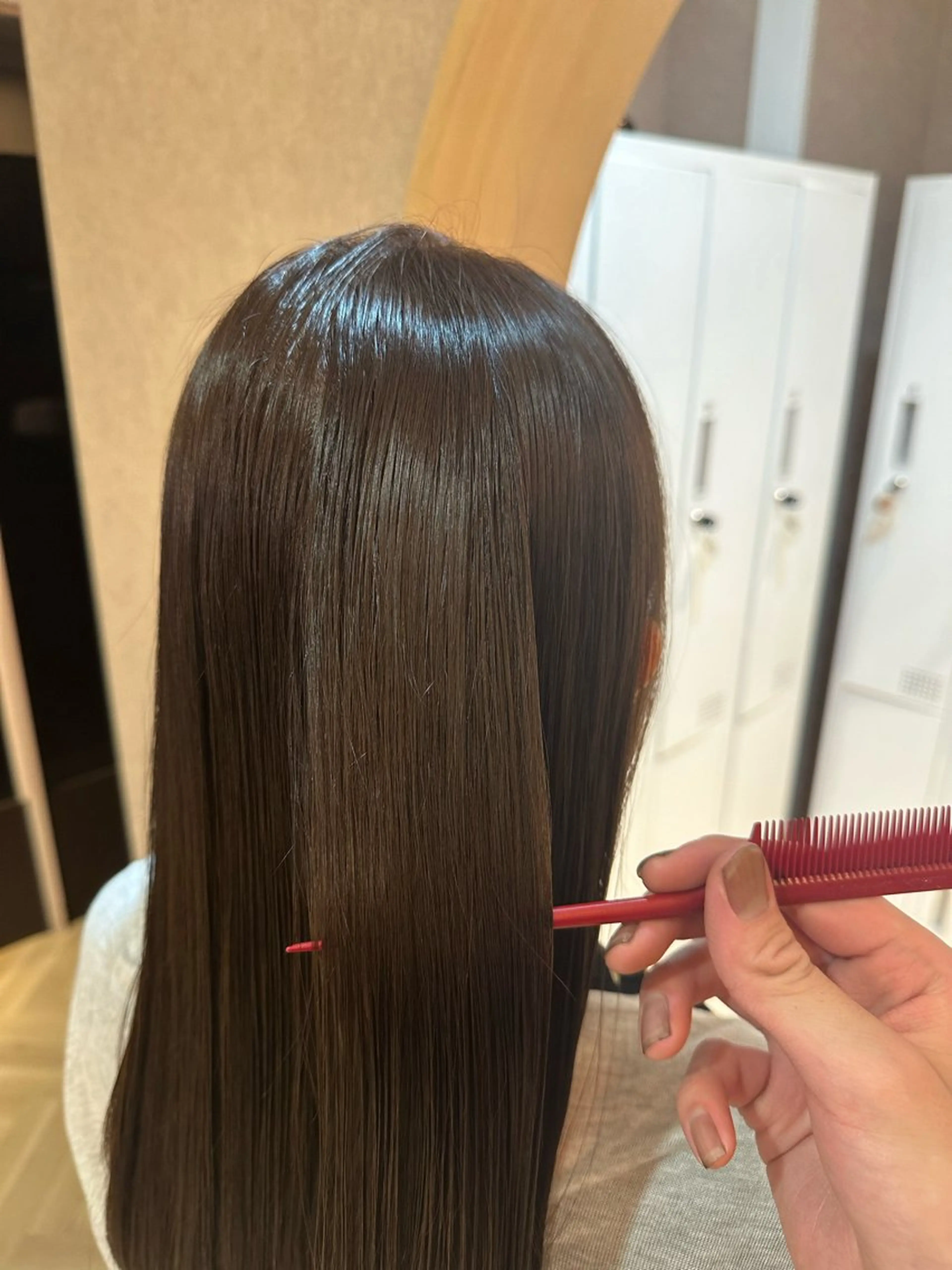 カラー 透明感カラー メンズカット/ フェザーパーマ/げんのヘアスタイル