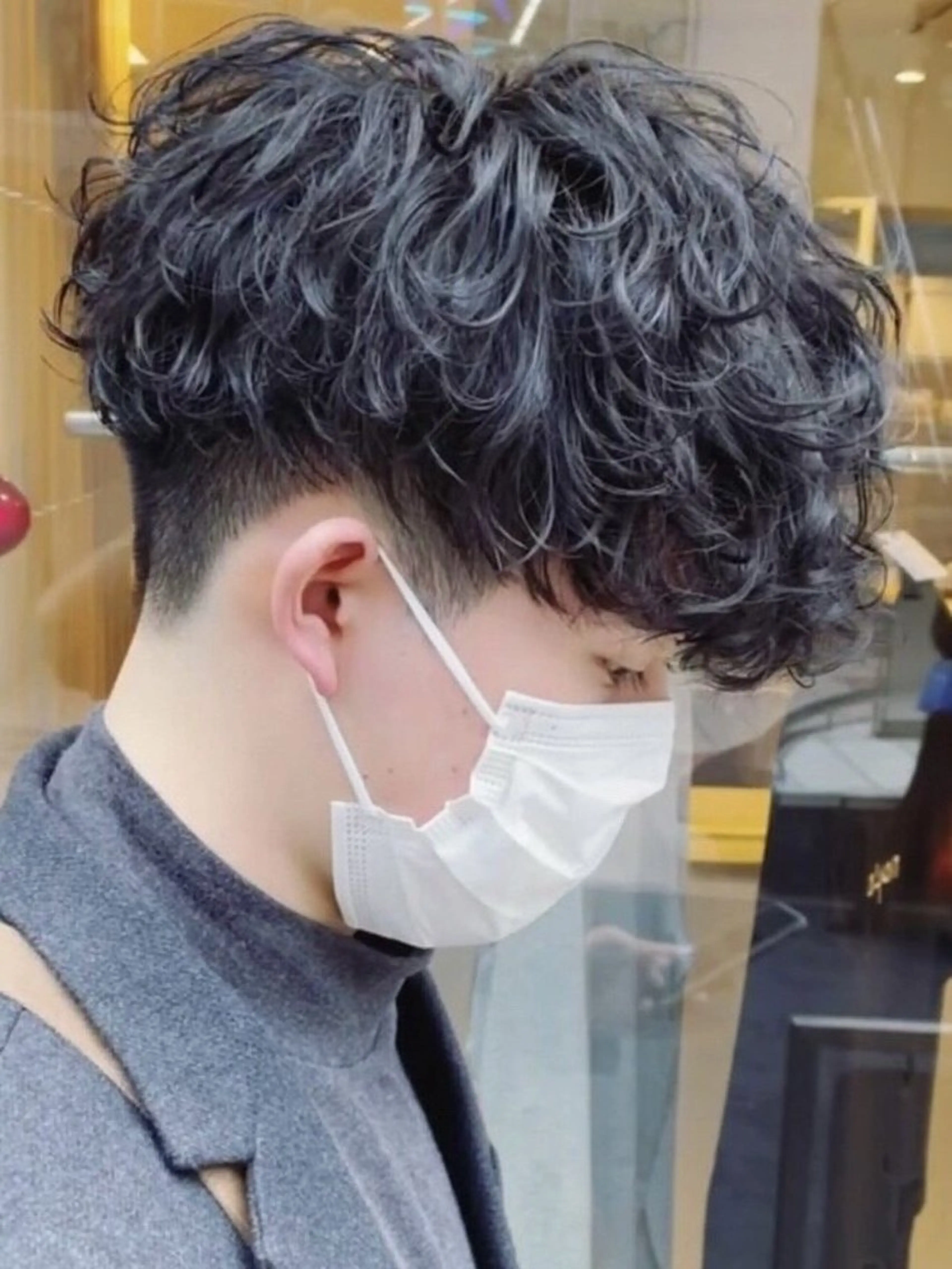 ショート パーマ メンズ fifth  SAKAE所属・山本千太 ✨メンズパーマ✨のヘアスタイル