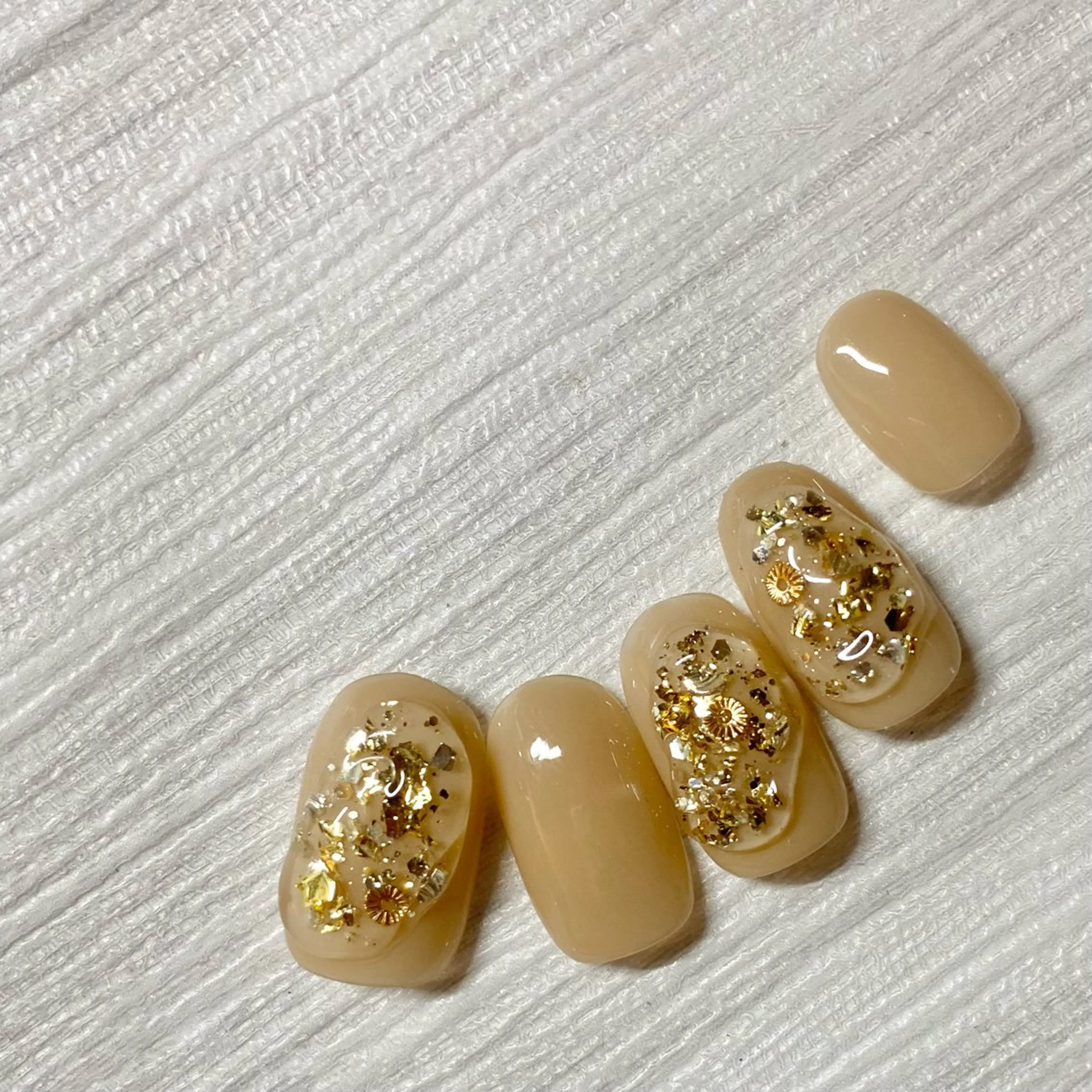 ネイル アートネイル フットネイル ニュアンスネイル 冬ネイル 山田 貴子のネイルデザイン