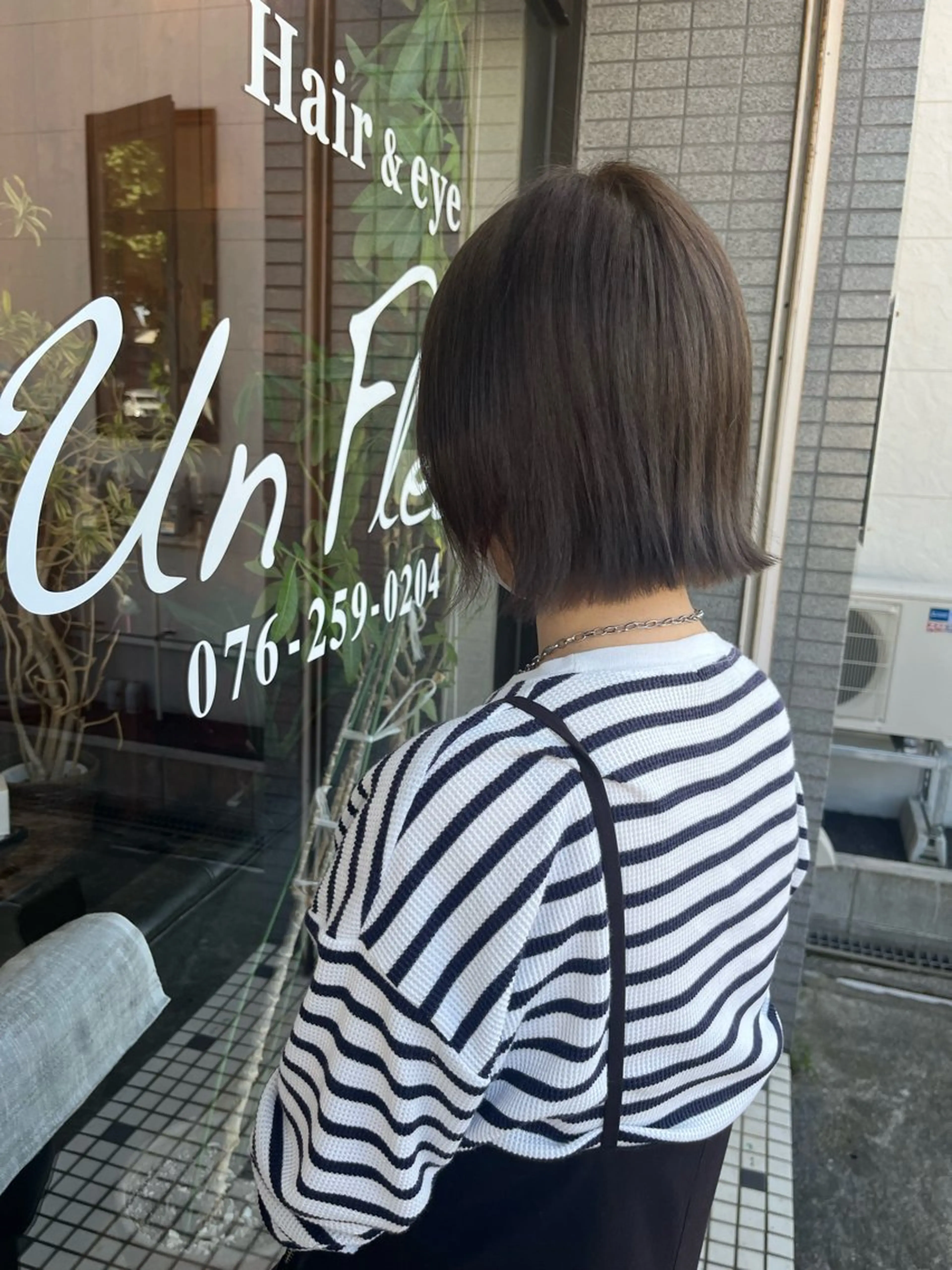 ショート ヘアカラー トリートメント Un Fleur所属・立野 希沙のヘアスタイル