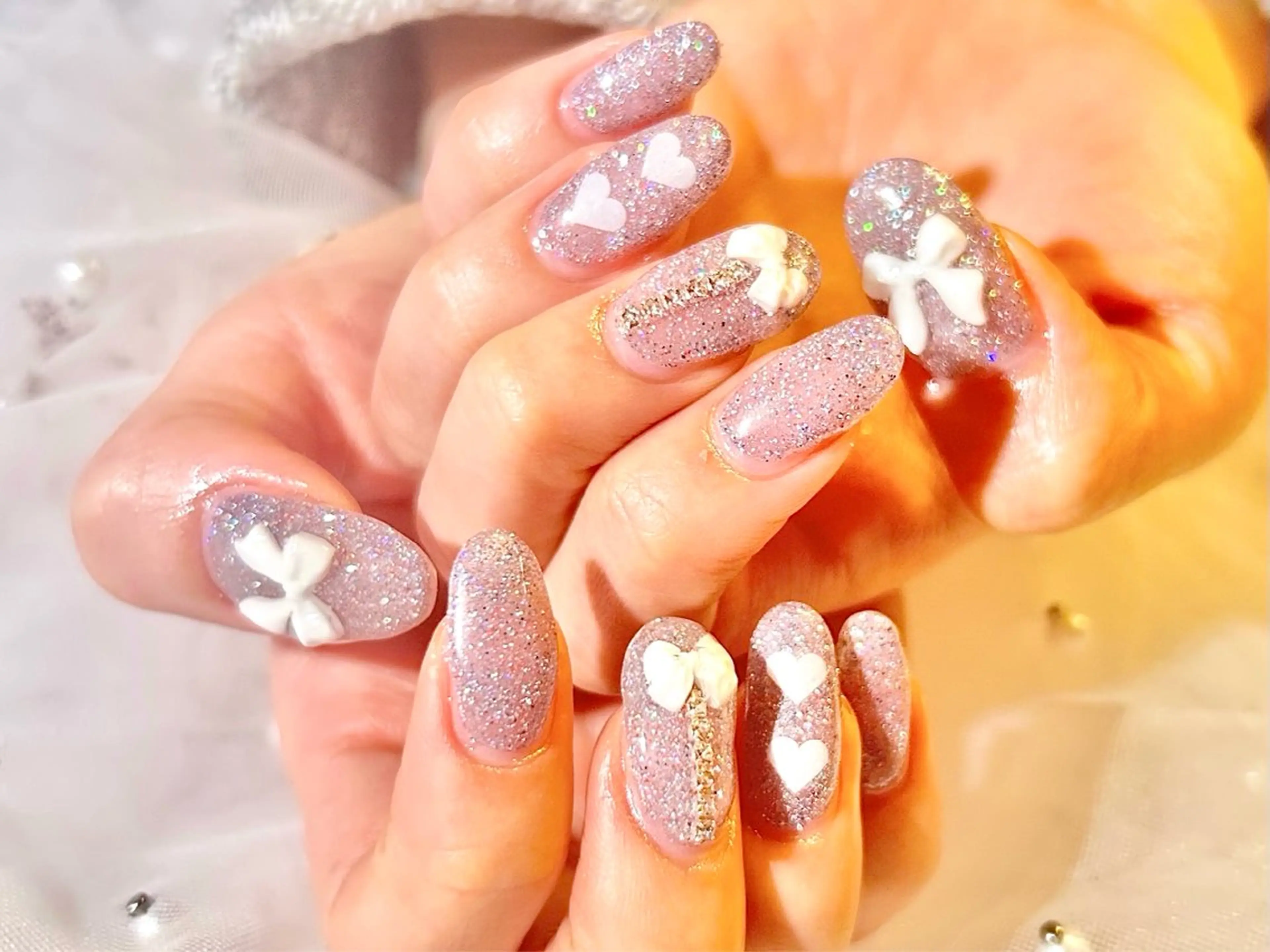ネイル フラッシュネイル ハンドネイル Alissa  Nail所属・長さだし/新栄町駅 Alissaのネイルデザイン