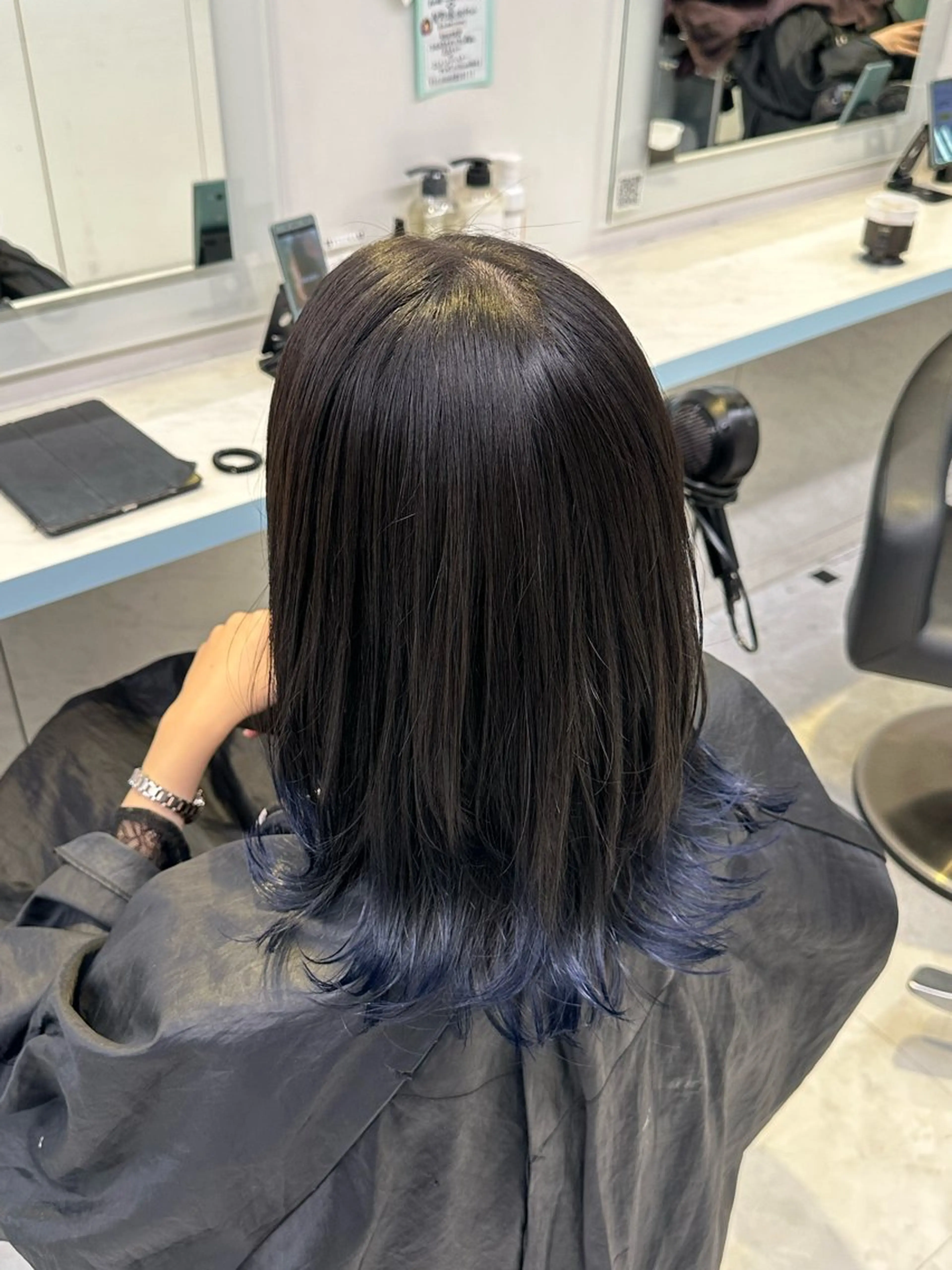 ミディアム カラー ヘアカラー ♥️暖色モテカラ ー♥️由夏のヘアスタイル