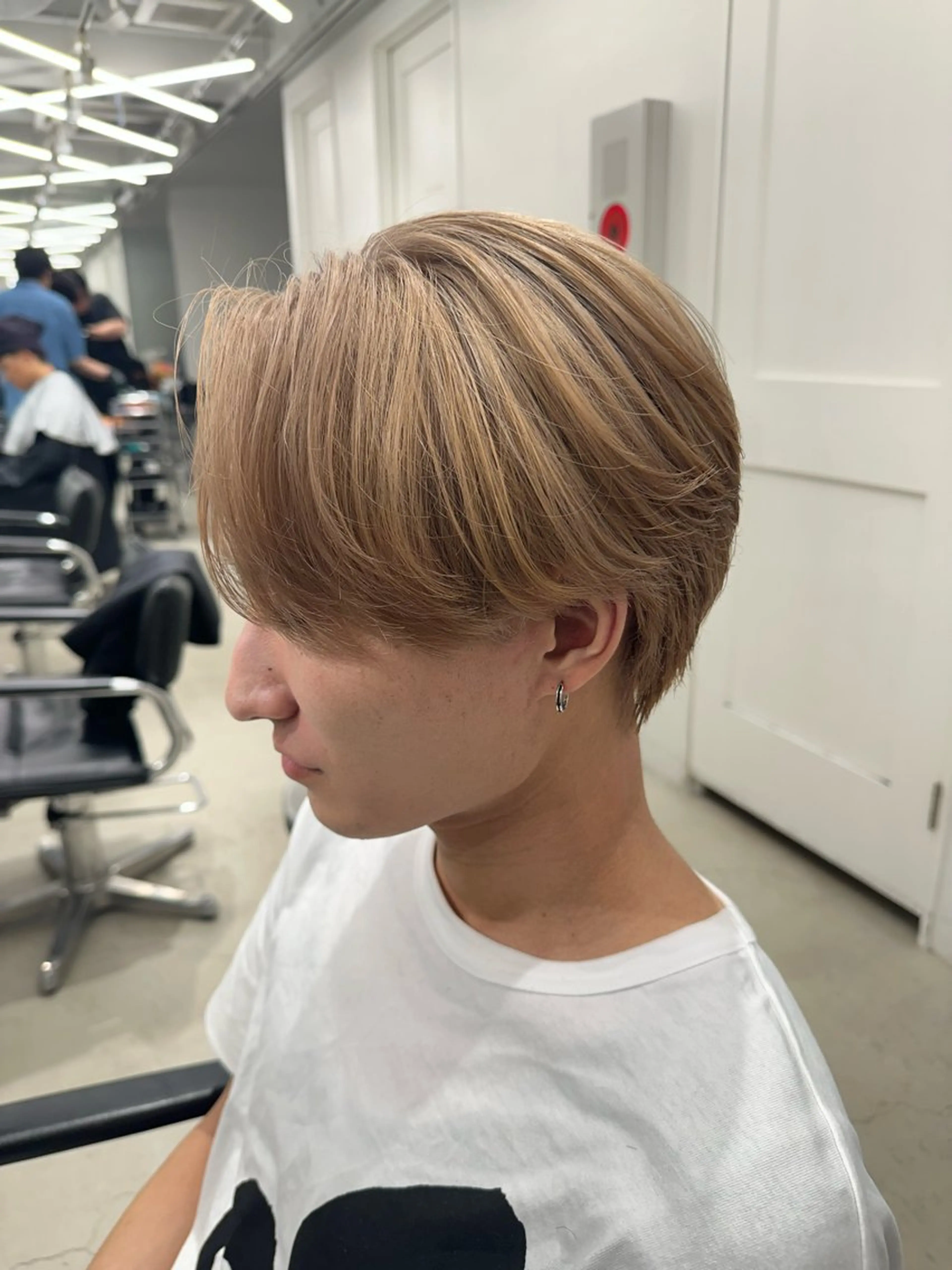 ショート カラー メンズ カット ヘアカラー 松井 生のヘアスタイル