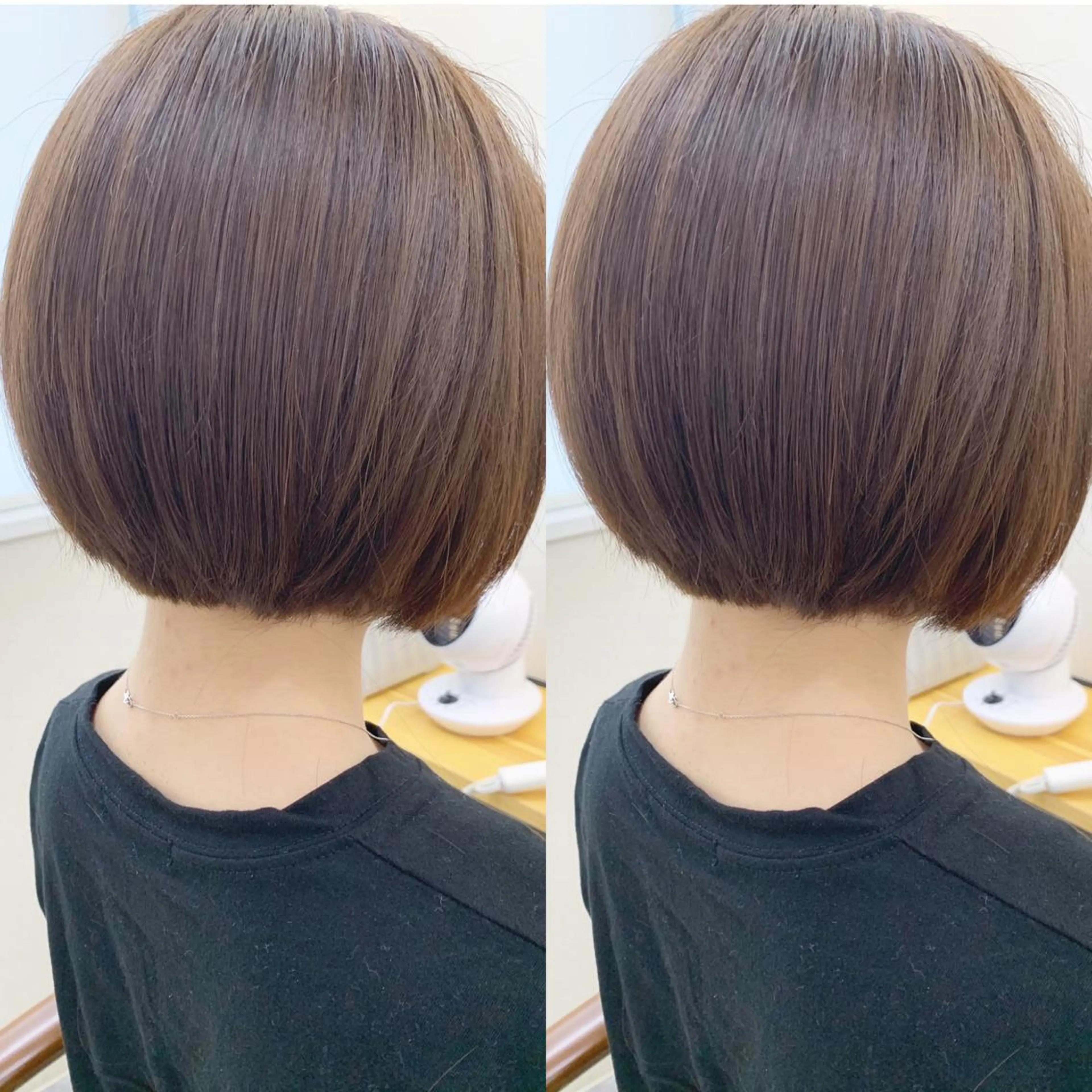 ショート 前下がりボブ ボブ カット トリートメント H所属・H (エイチ) 烏丸御池店のヘアスタイル