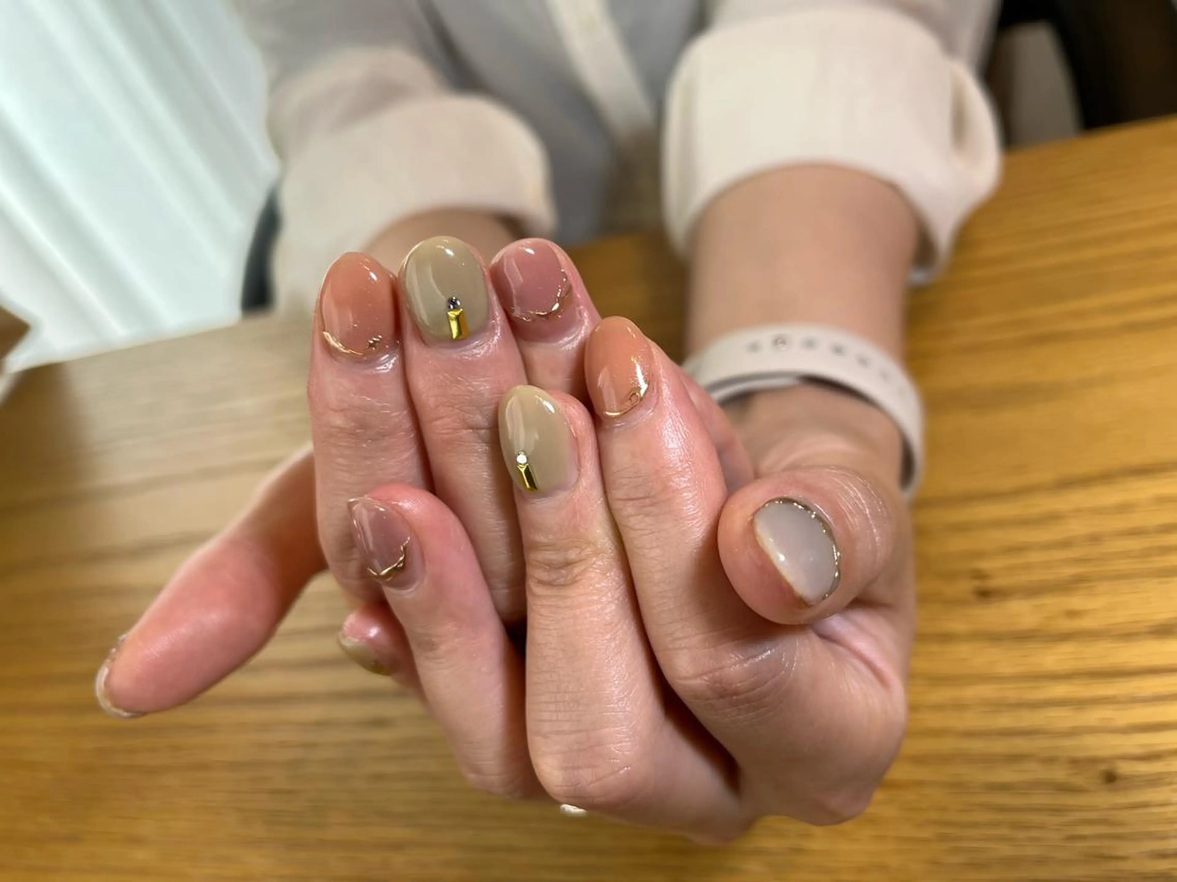 ネイル ハンドネイル ビューティーサロン プチフルールのネイルデザイン