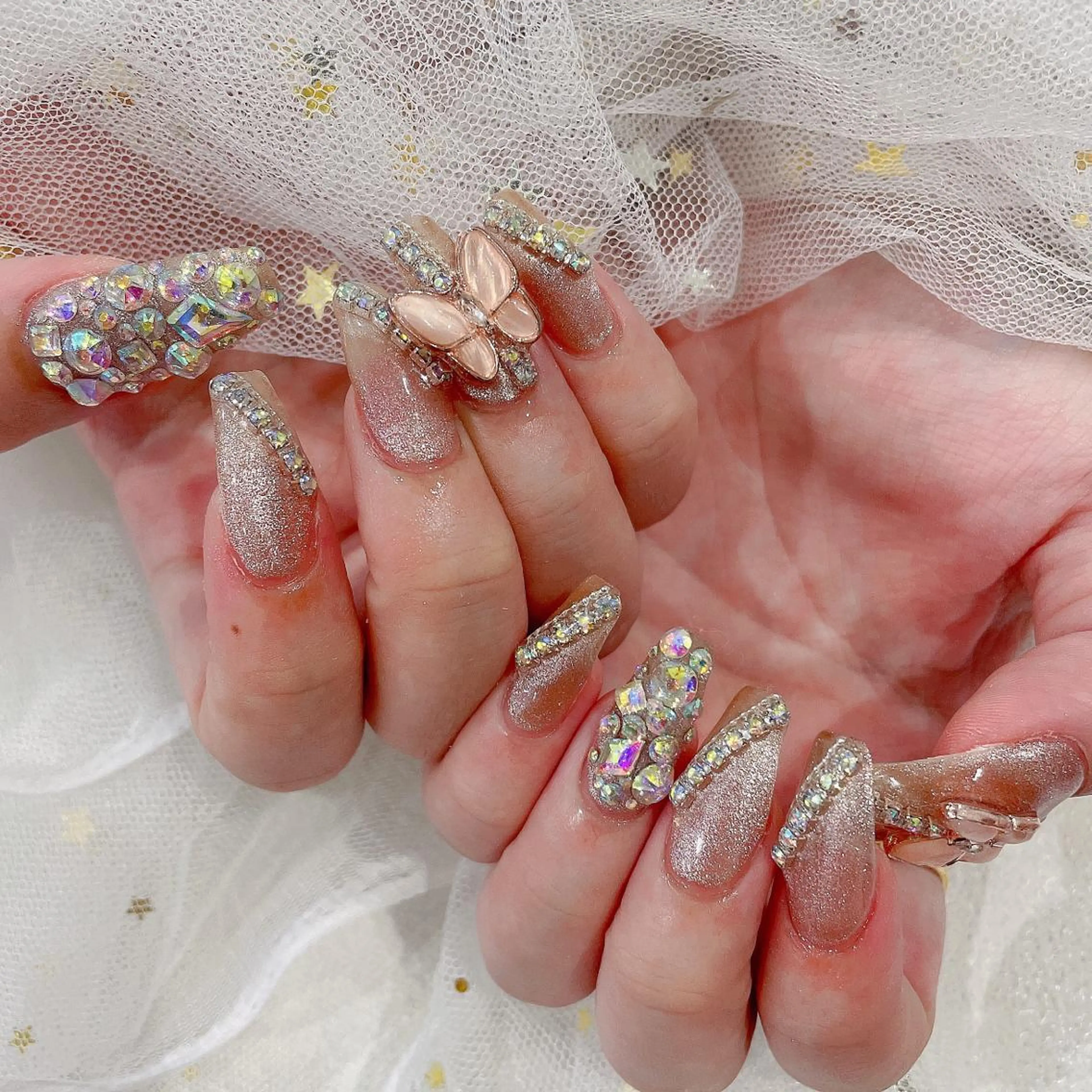 セミロング ネイル cho nailのネイルデザイン