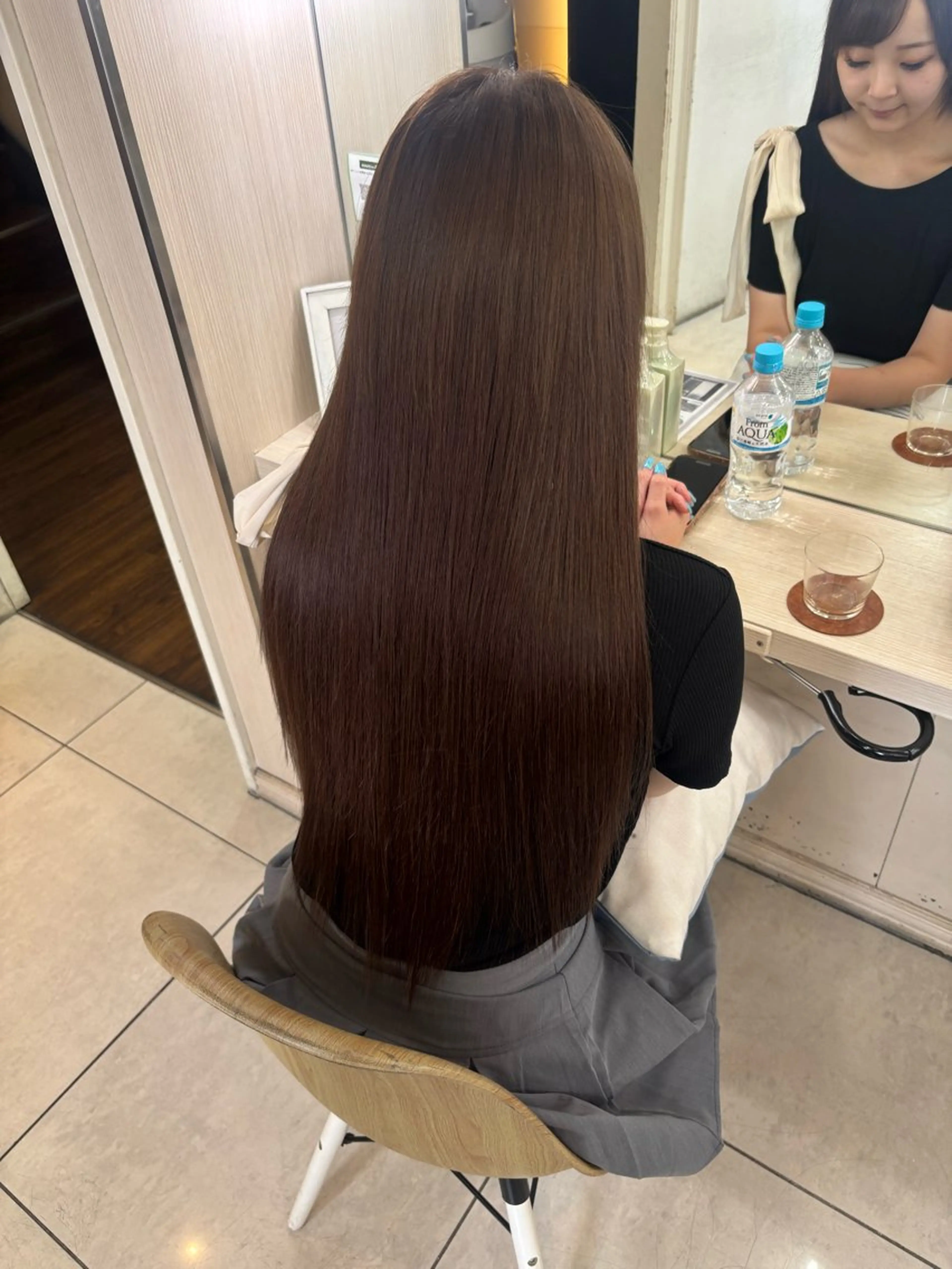 ロング カラー ヘアアレンジ メンズ カット ヘアカラー エクステ ヘアセット エクステ🎀艶カラー ✨しぇる🌙のヘアスタイル