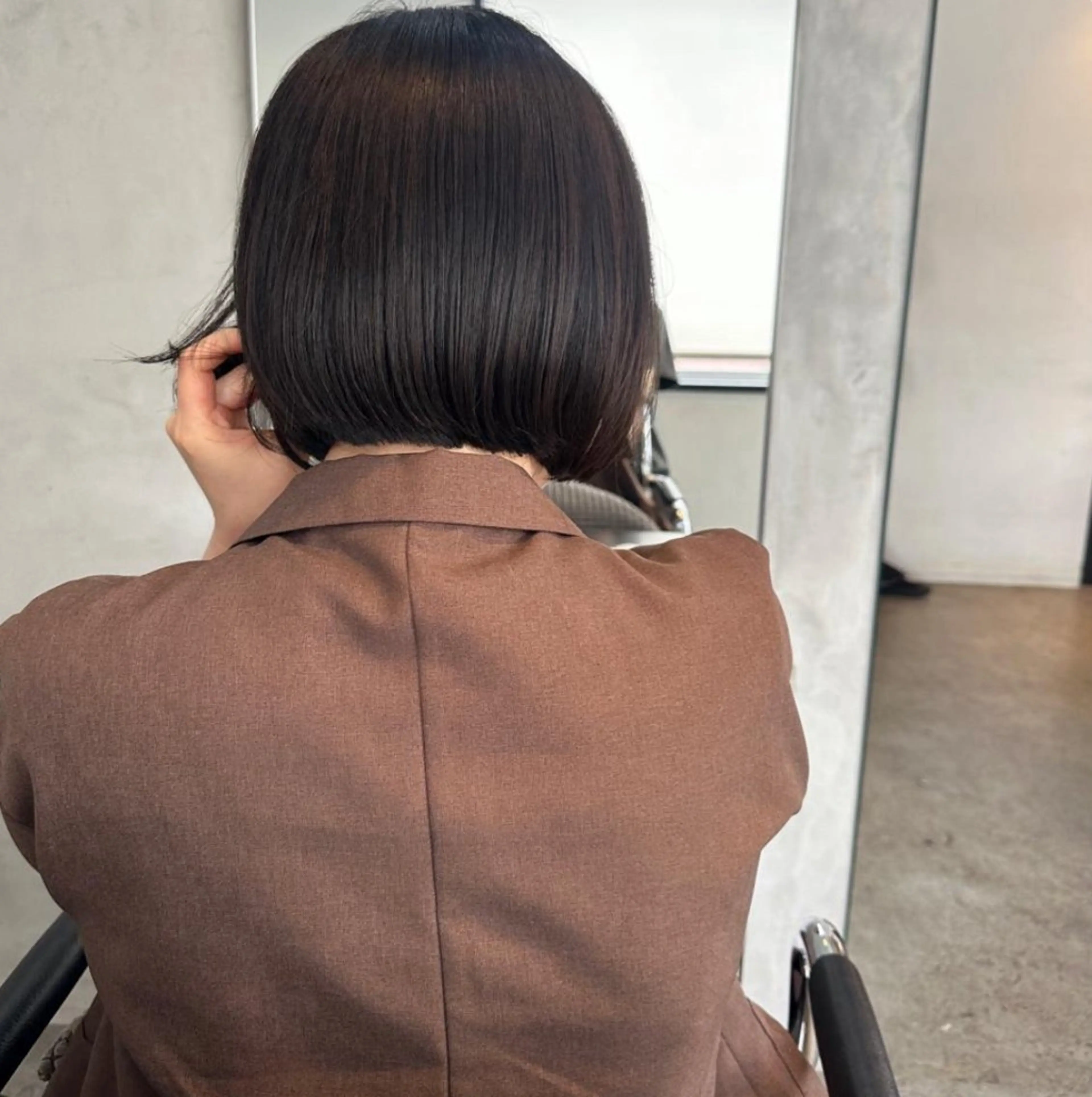 ショート カラー ヘアアレンジ ボブ カット トリートメント stylist/蛯谷 珠里のヘアスタイル