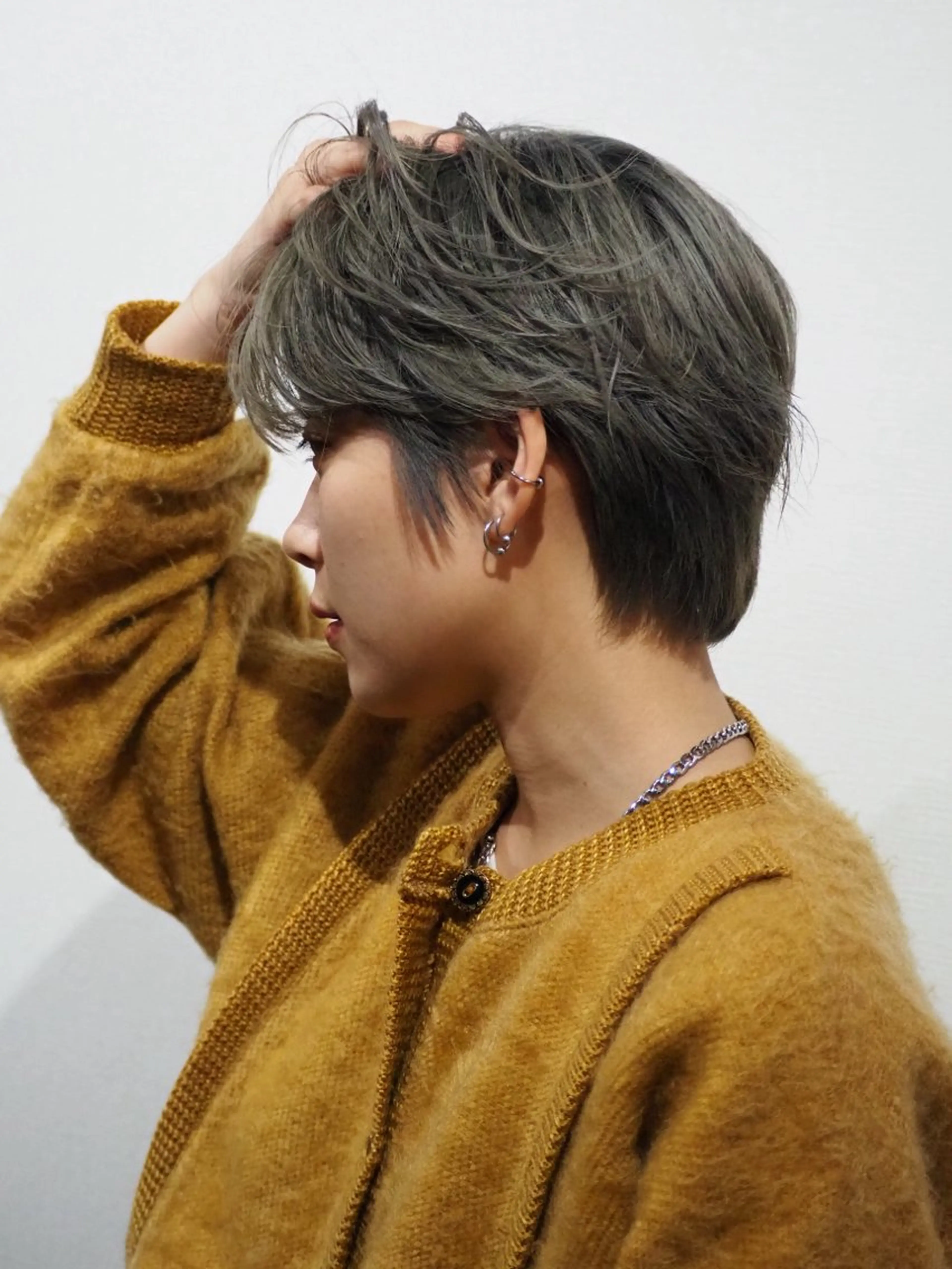 カラー メンズ メンズ特化💎 韓国風💎クニミツのヘアスタイル