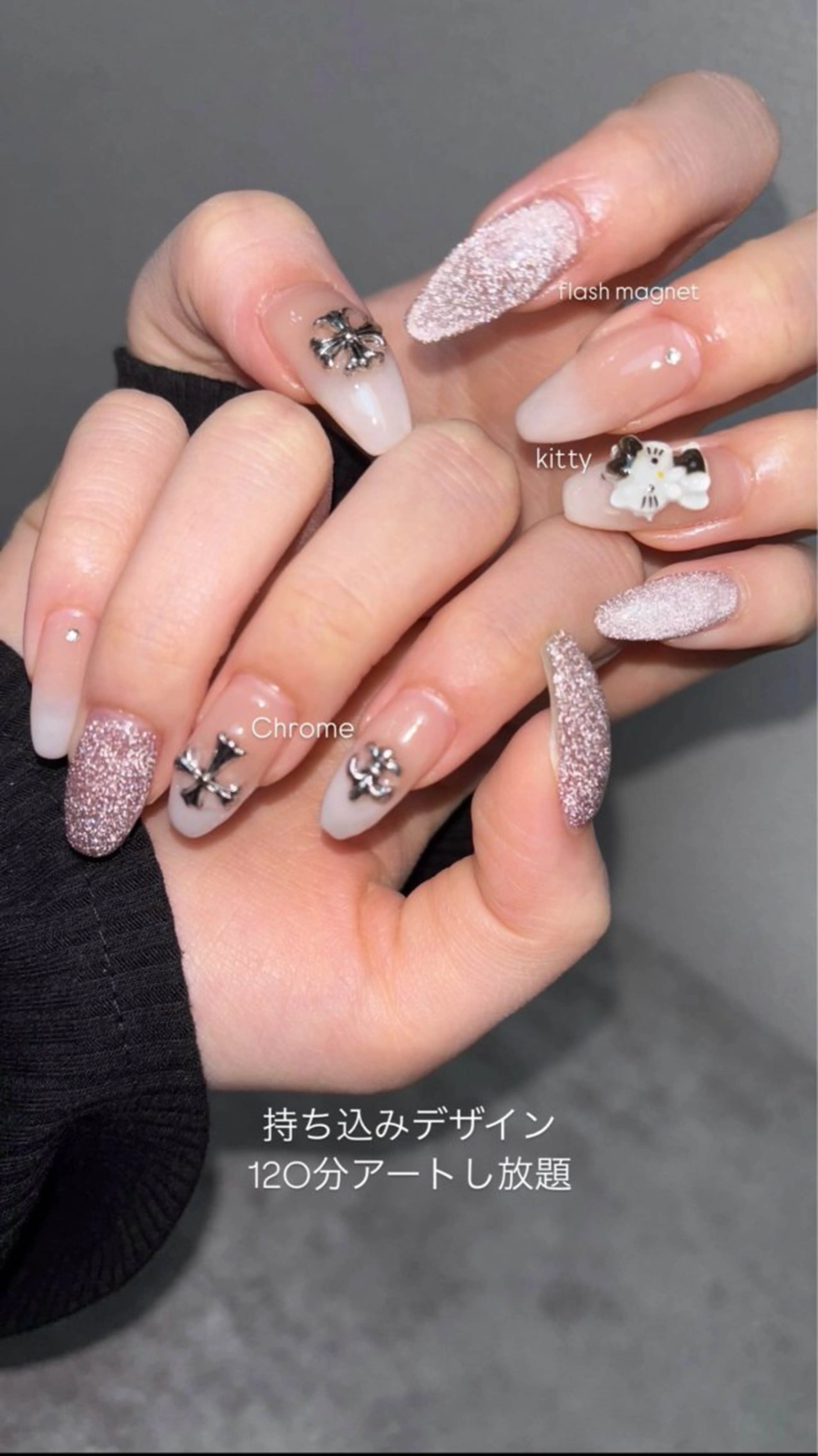 ネイル ハンドネイル Qmu nail所属・Qmu nail まりなのネイルデザイン