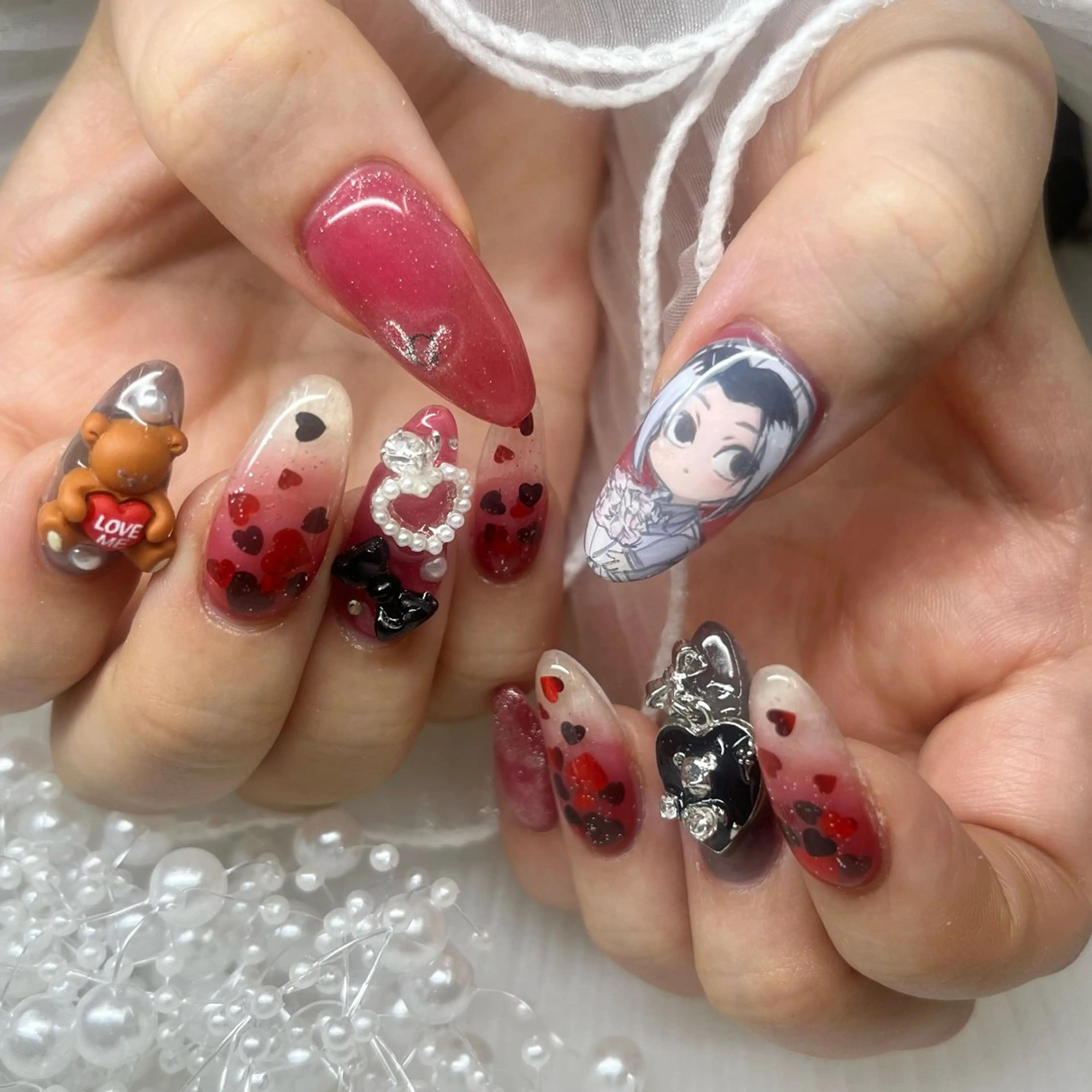 ネイル 持ち込み ハンドネイル 池袋痛ネイル Nok. 渡辺のネイルデザイン