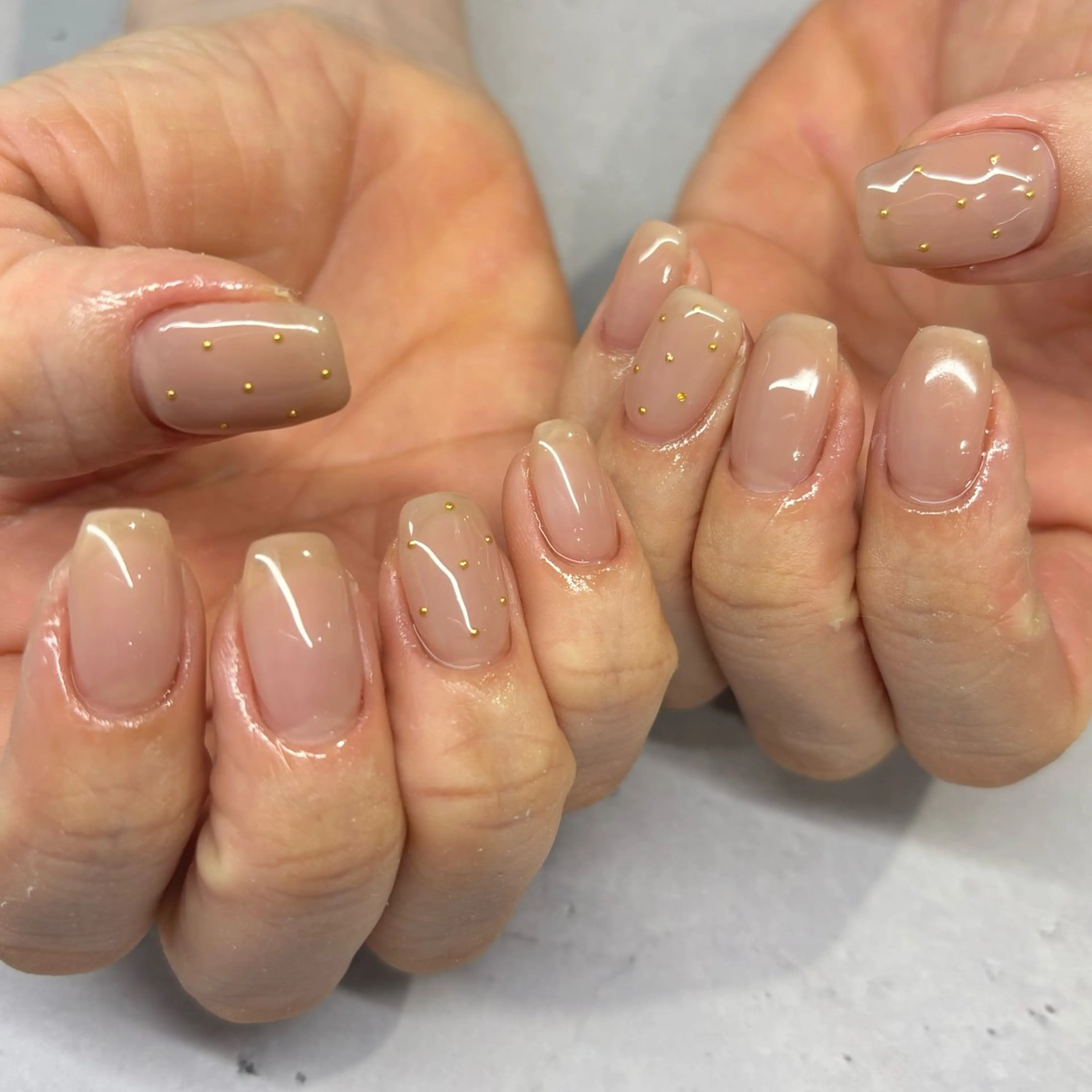 ネイル ハンドネイル 荒巻 めいのネイルデザイン