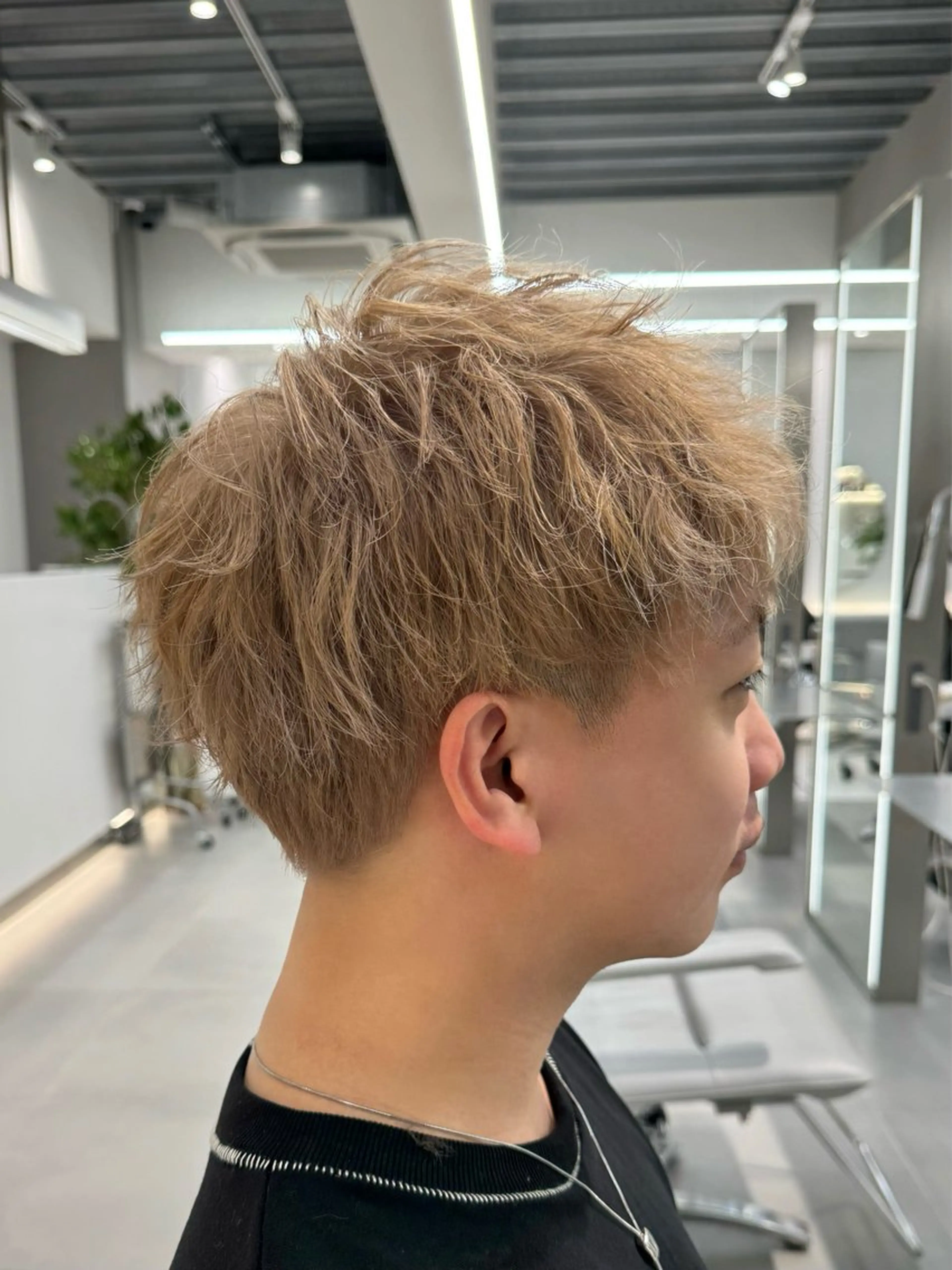 メンズ カット ヘアセット メンズスタイル 🇰🇷パーマのヘアスタイル