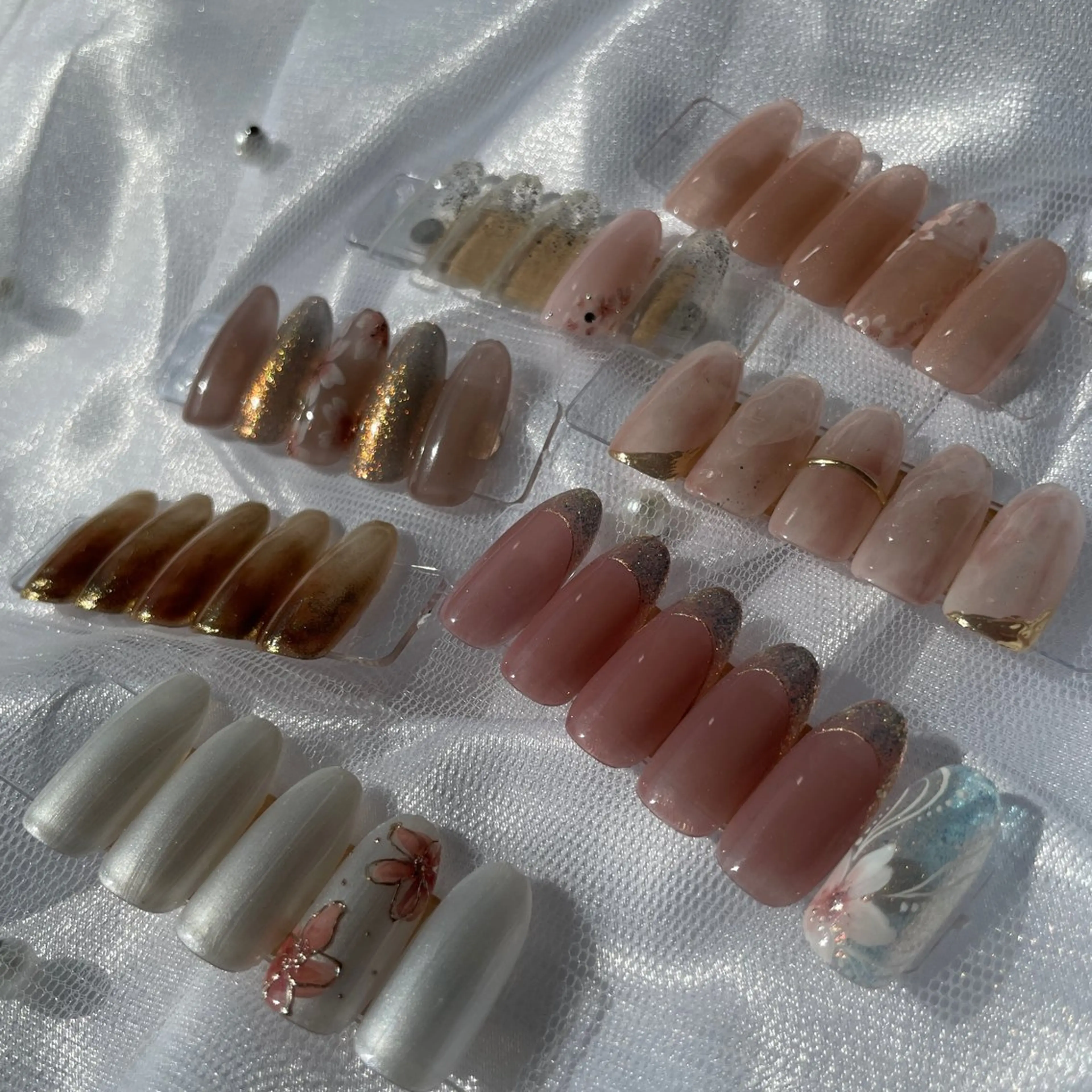 ネイル 春ネイル ハンドネイル ハンドケア NAILSALON SONA所属・T. Ranのネイルデザイン