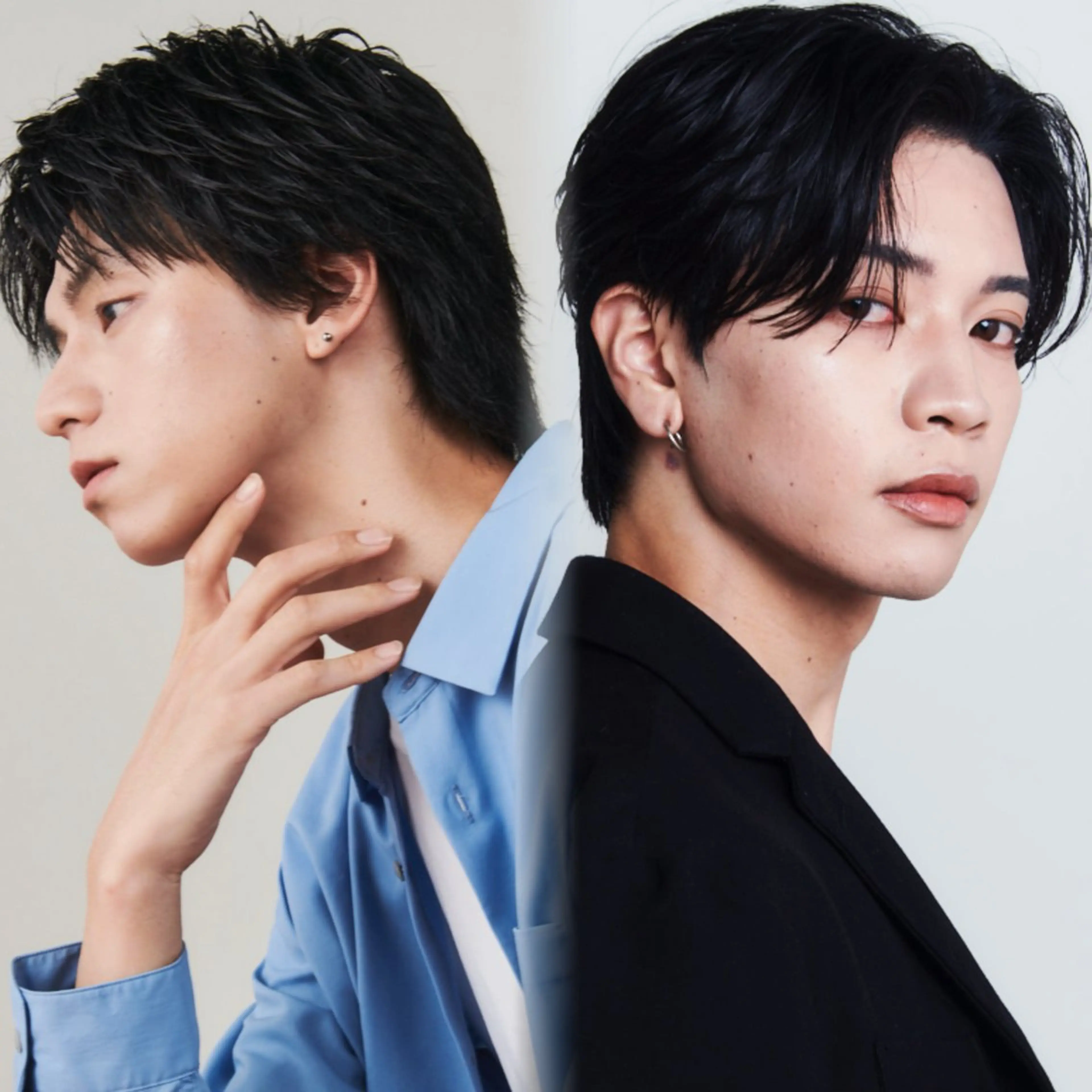 ミディアム カラー パーマ メンズ ミディアムパーマ メンズパーマ くせ毛 縮毛矯正 カット トリートメント 【池袋店 店長】伊藤 昂樹/曲がる縮毛矯正のヘアスタイル