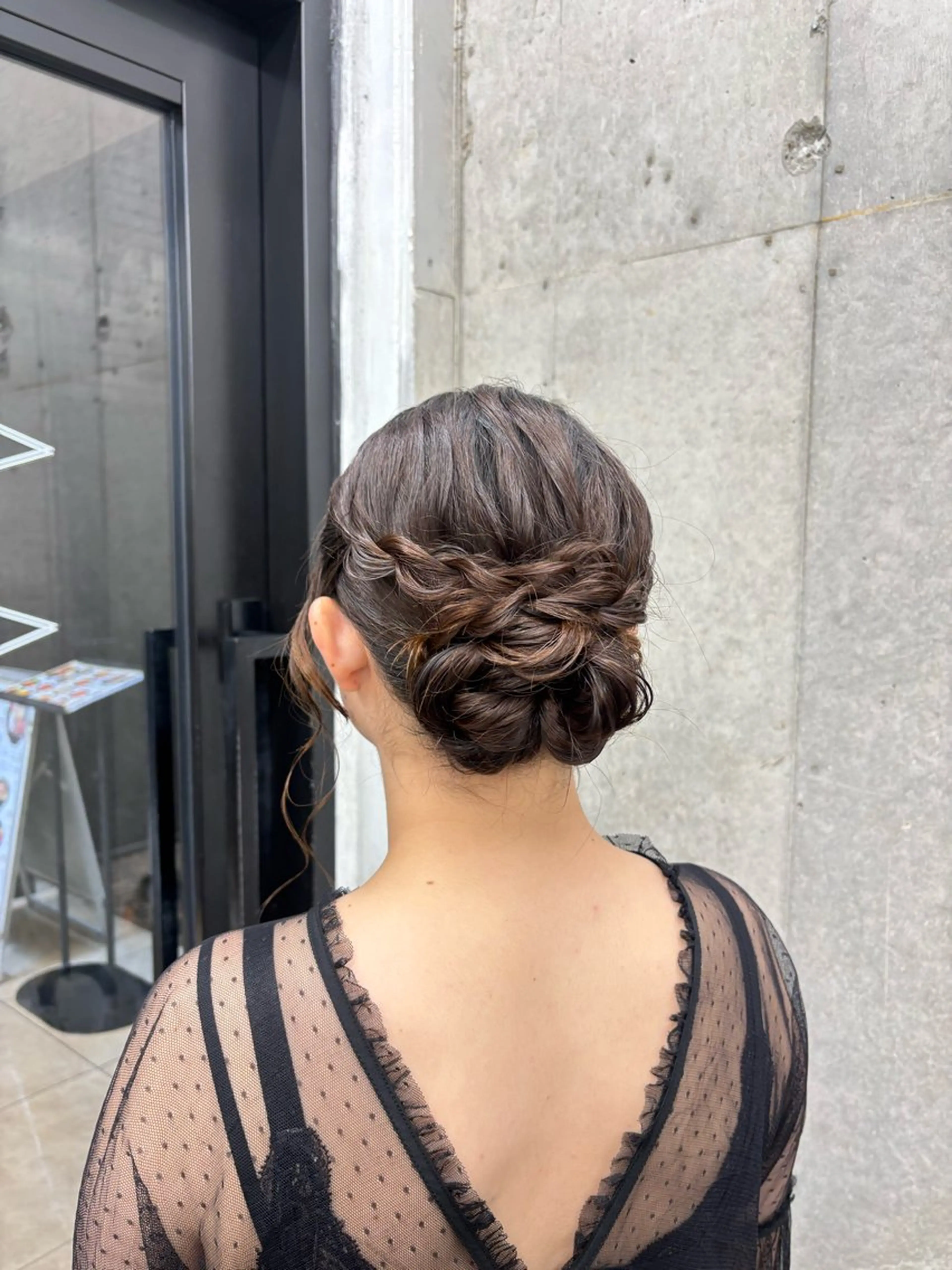 ロング ヘアアレンジ 結婚式・ブライダル 入学式 卒業式のヘアスタイル 韓国風ヘア 似合わせカット ヘアセット 巻ける縮毛矯正🌸 勝倉　麗のヘアスタイル