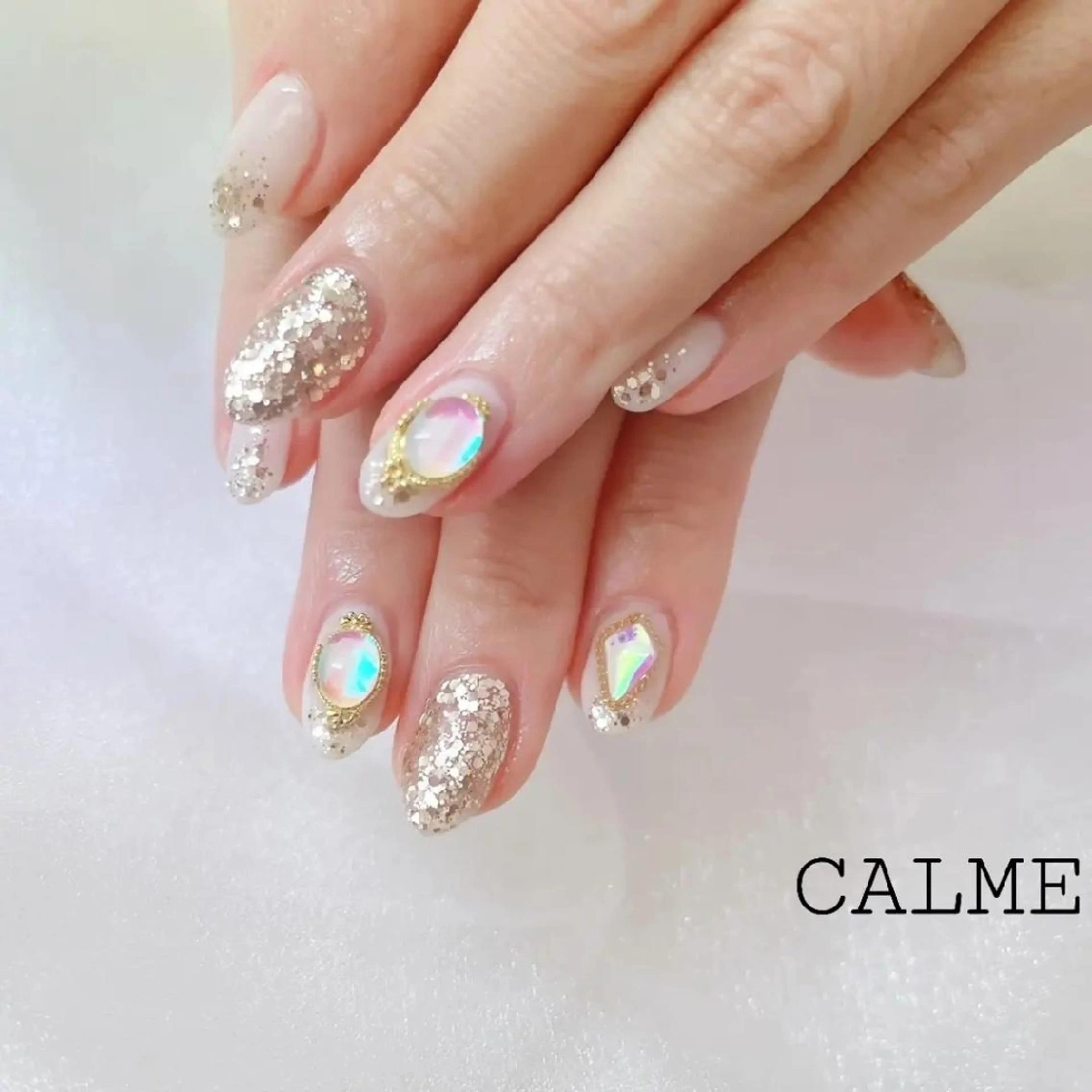ネイル 持ち込み CALME ♡のネイルデザイン
