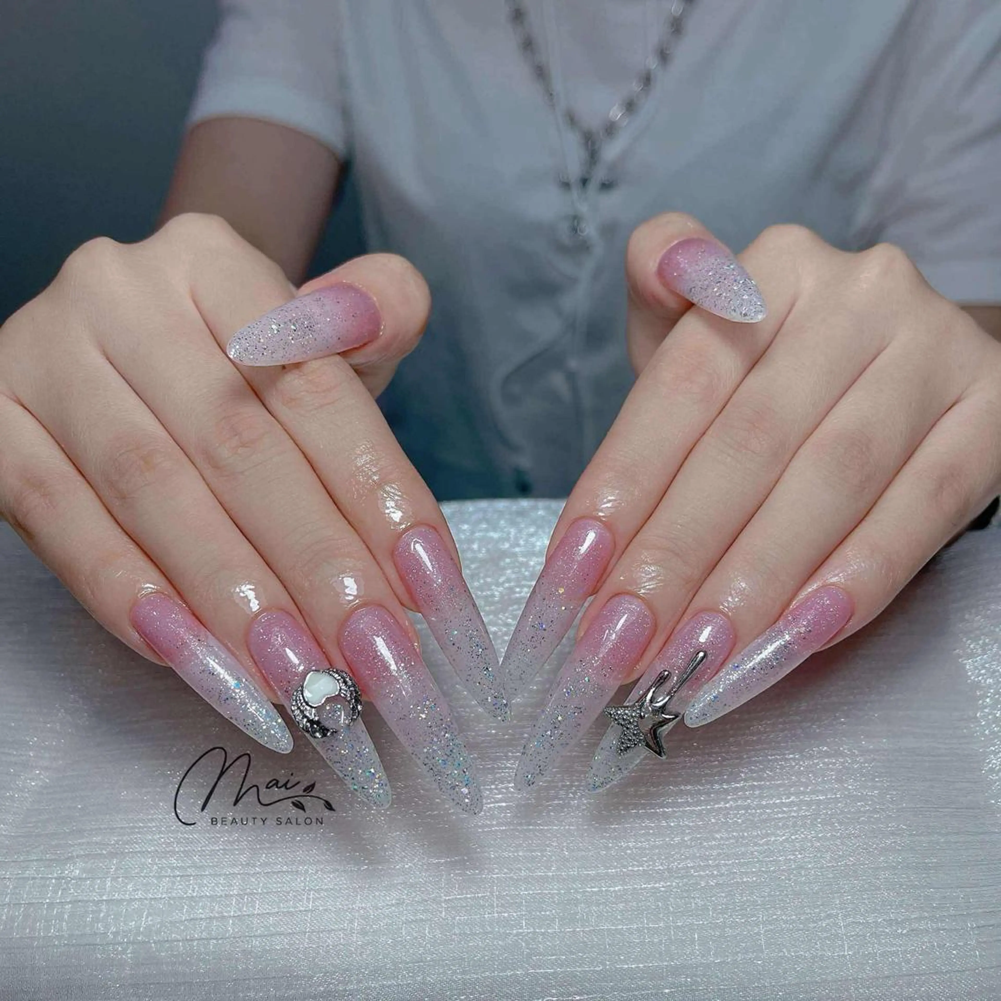 ネイル ジェルネイル パラジェル ワンホンネイル MaiBeauty HaNaのネイルデザイン