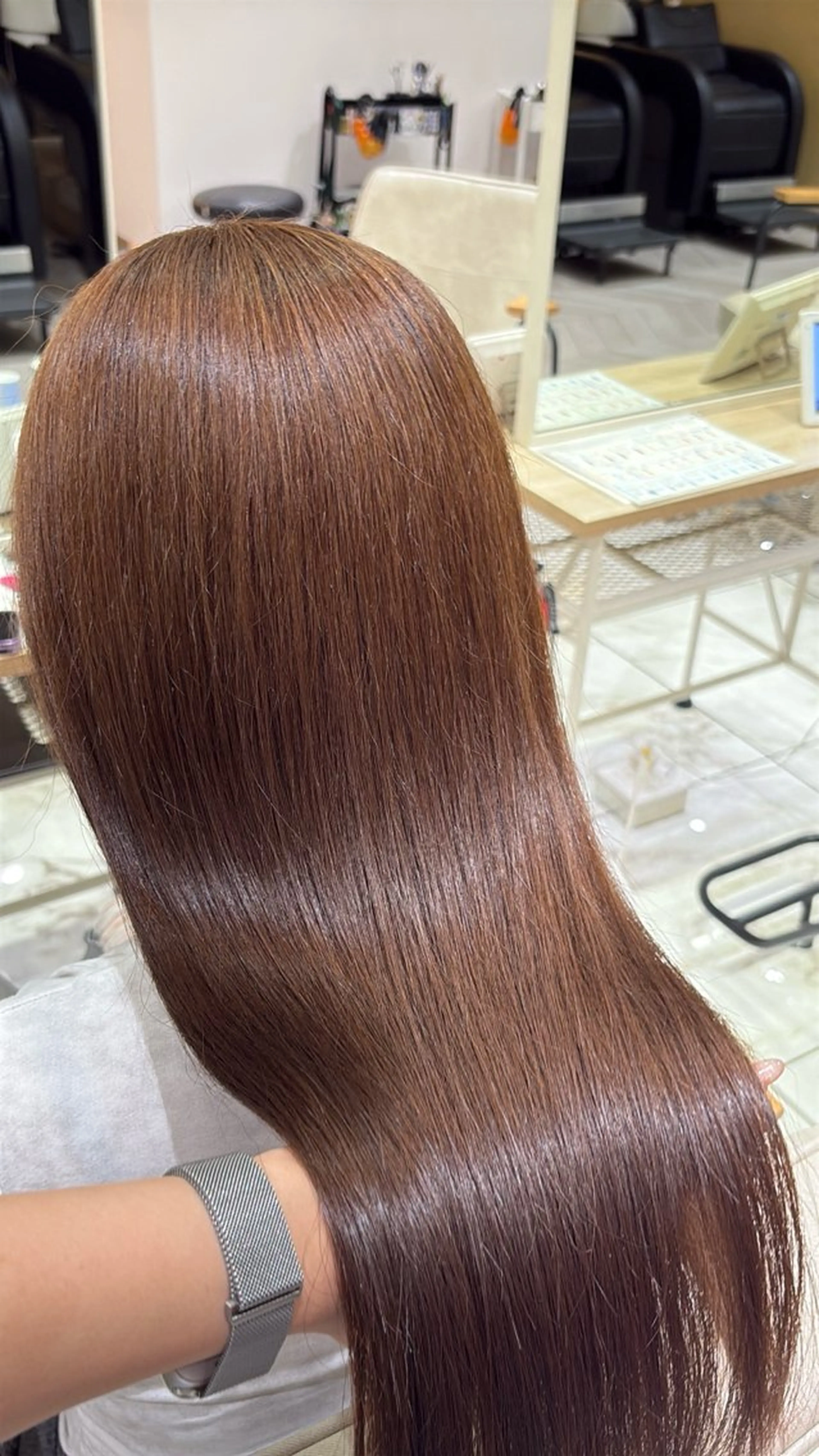 ロング カラー ヘアカラー 🦋sana🦋 🫧透明感カラー🫧のヘアスタイル