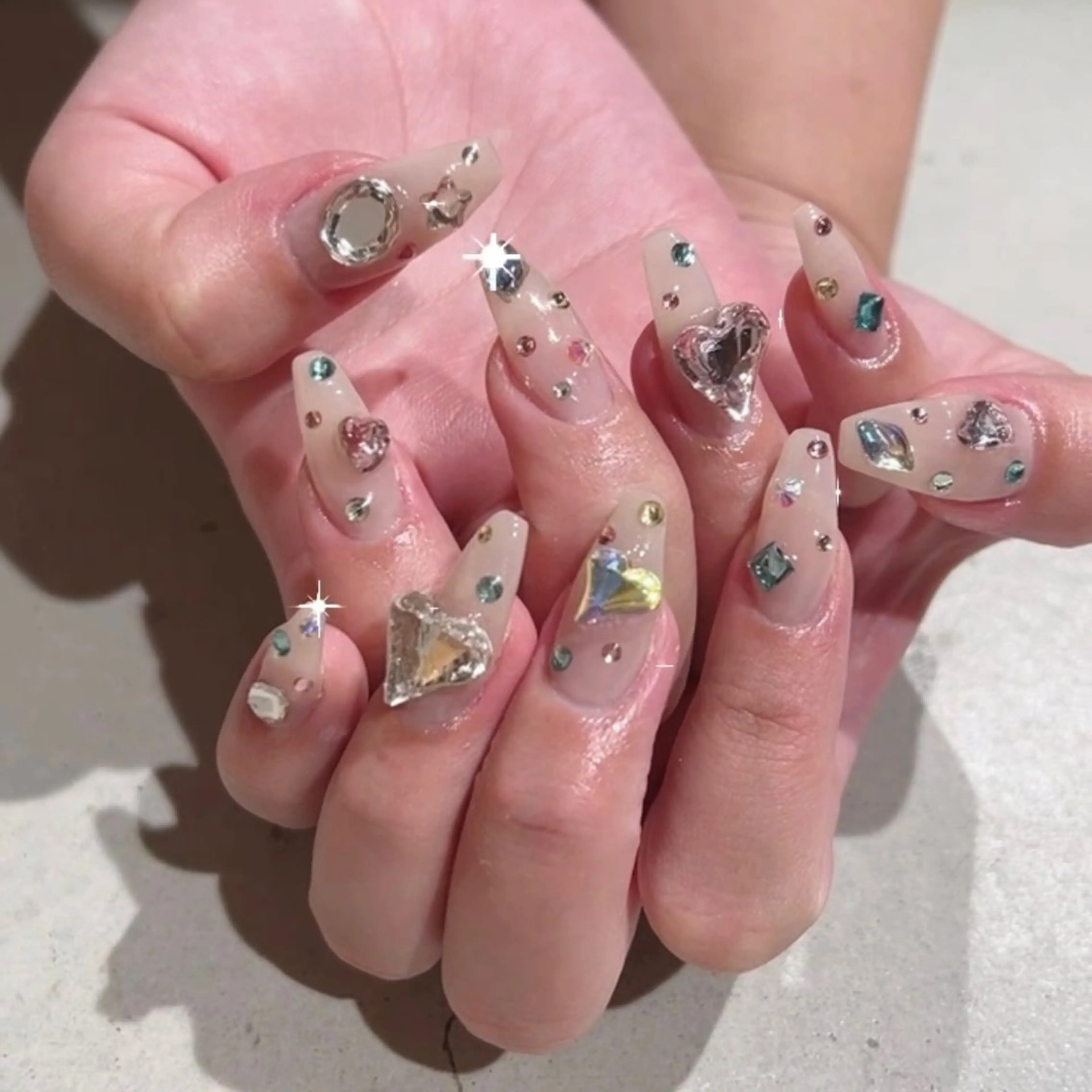 ロング zirnail所属・zir nail 💞KASUMIのネイルデザイン