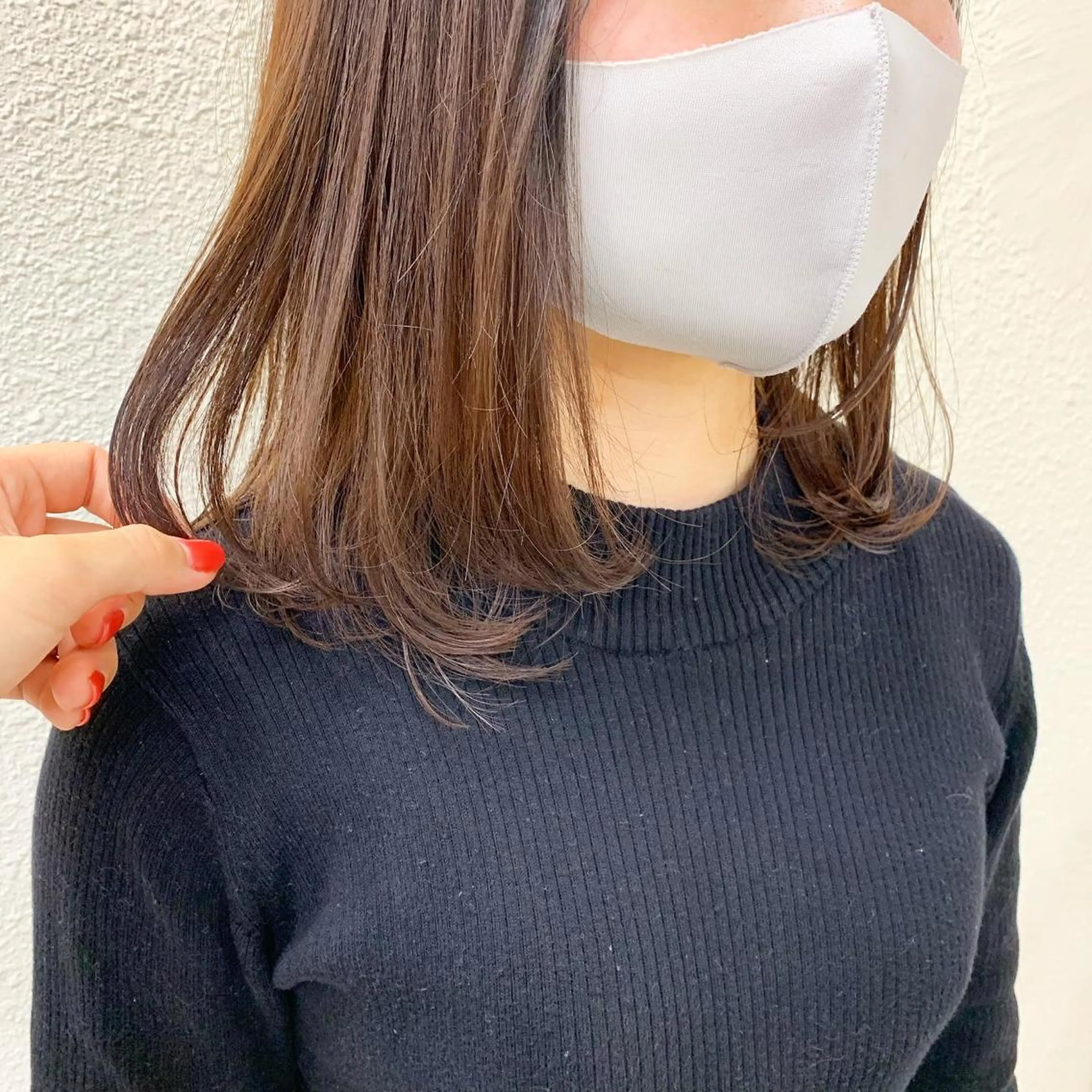 ミディアム キクチ リオのヘアスタイル