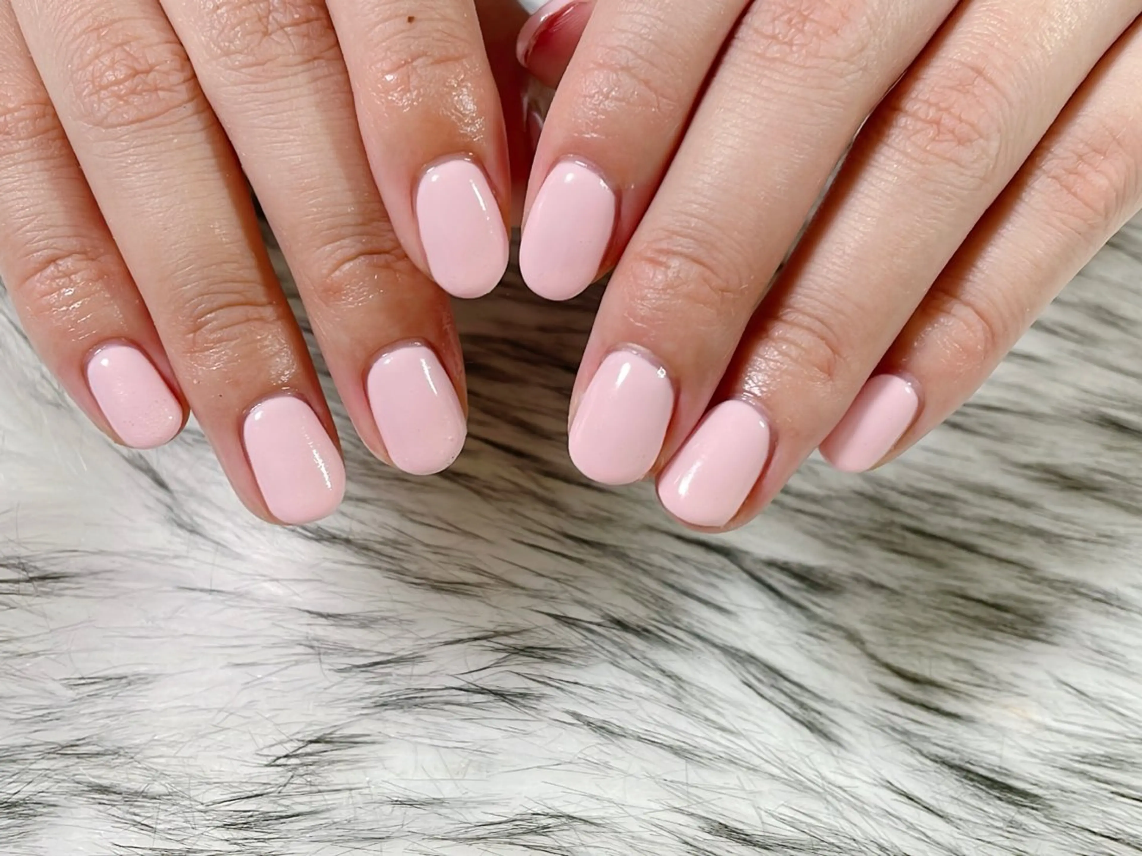 ネイル オーロラネイル フットネイル フレンチネイル ジェルネイル 韓国ネイル Mogu nail 二子玉川のネイルデザイン