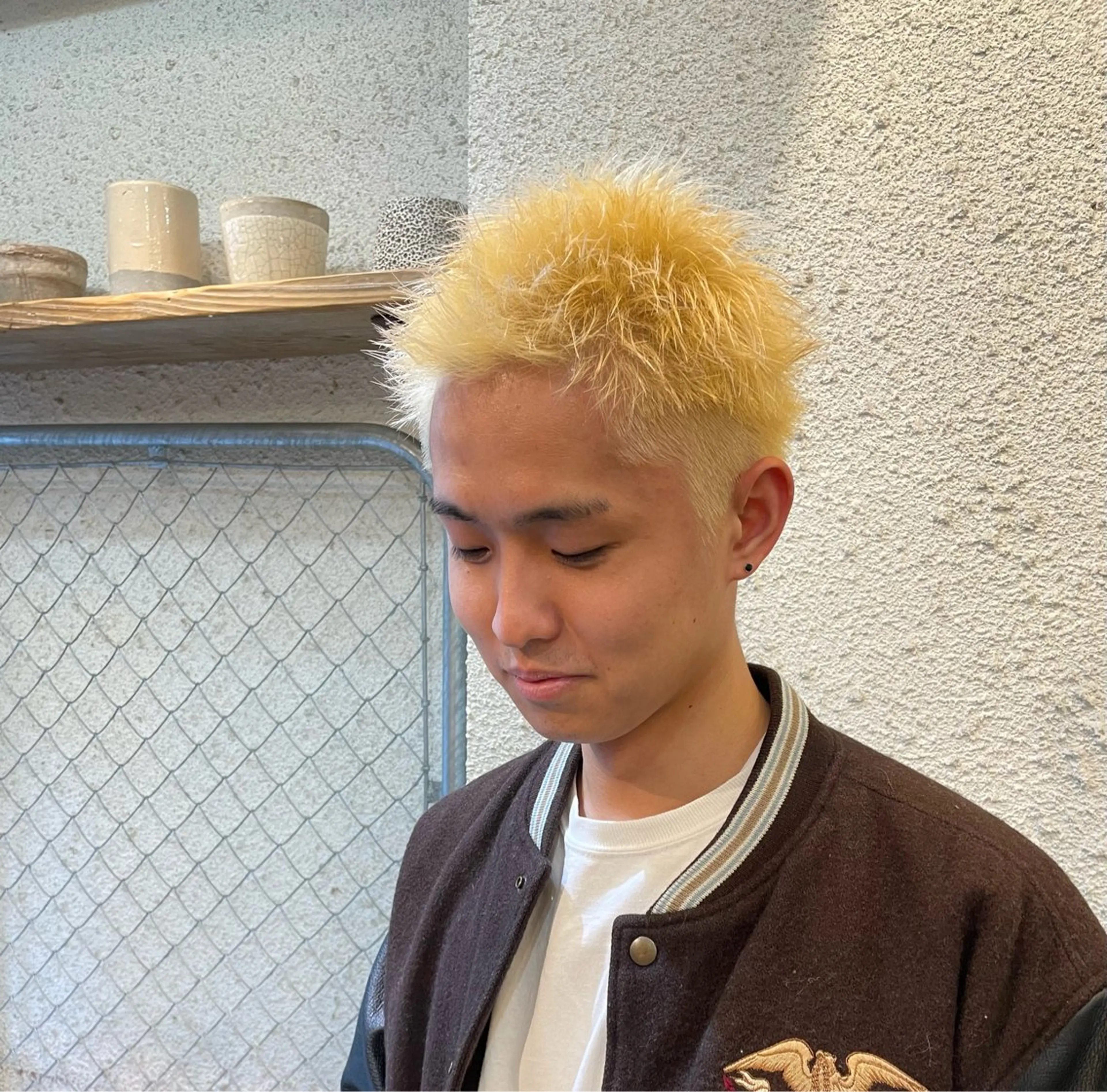 カラー メンズ カット ヘアカラー トリートメント 傷ませないカラー・ ボブ・リクト💥のヘアスタイル