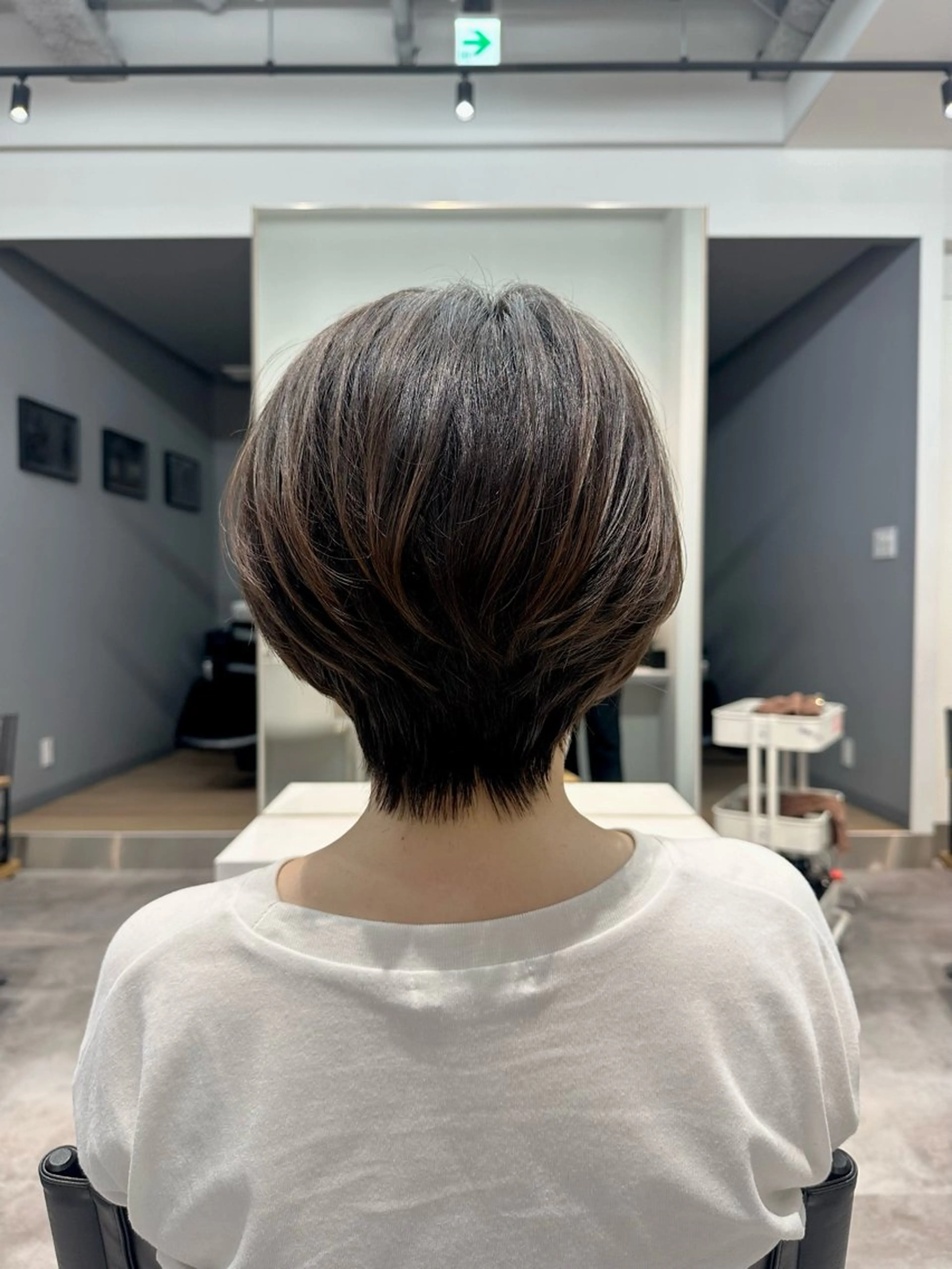 ショート ショートヘア カット ごとう さなのヘアスタイル