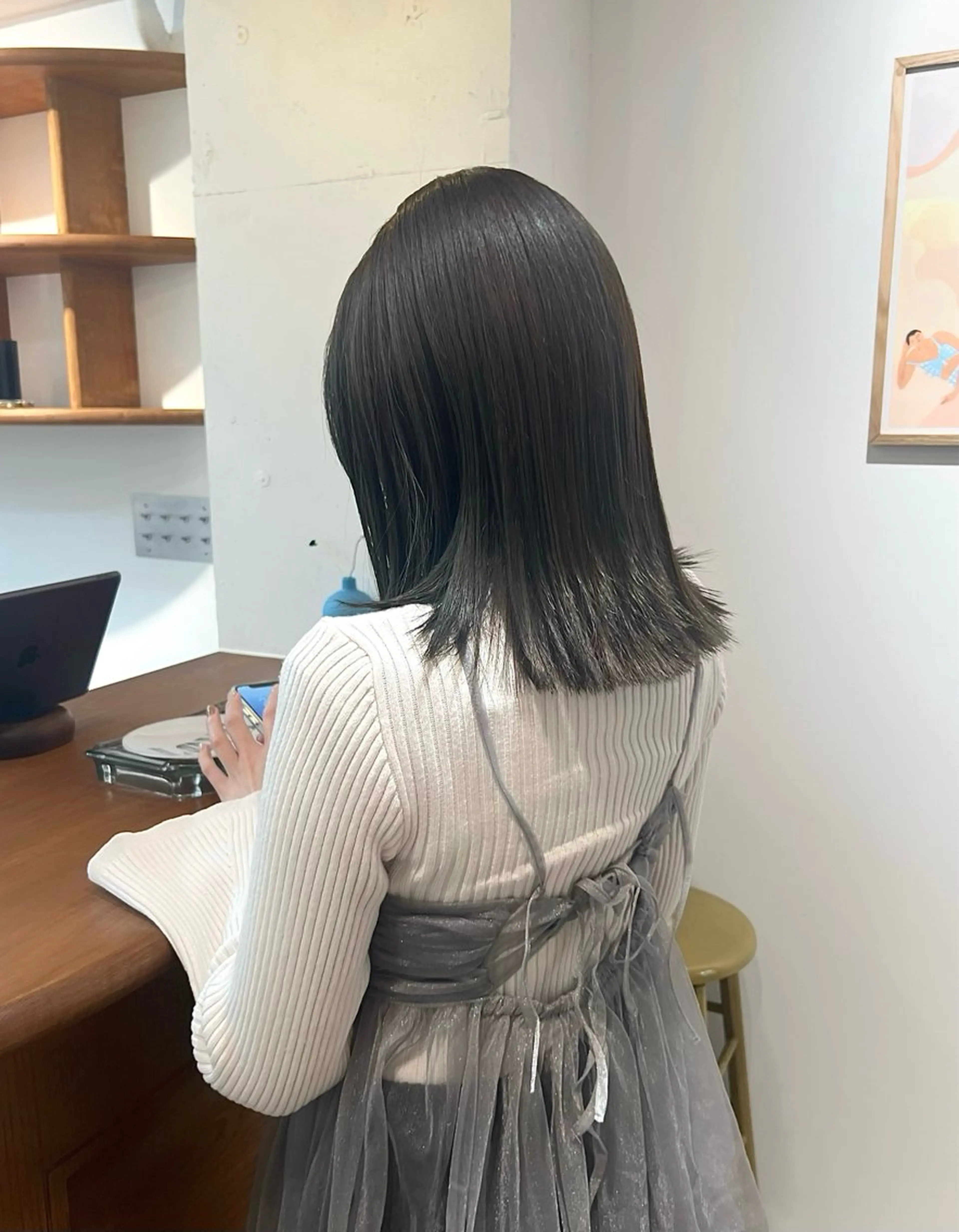 カラー ☑️aiko【艶 カラー・ショート募】のヘアスタイル