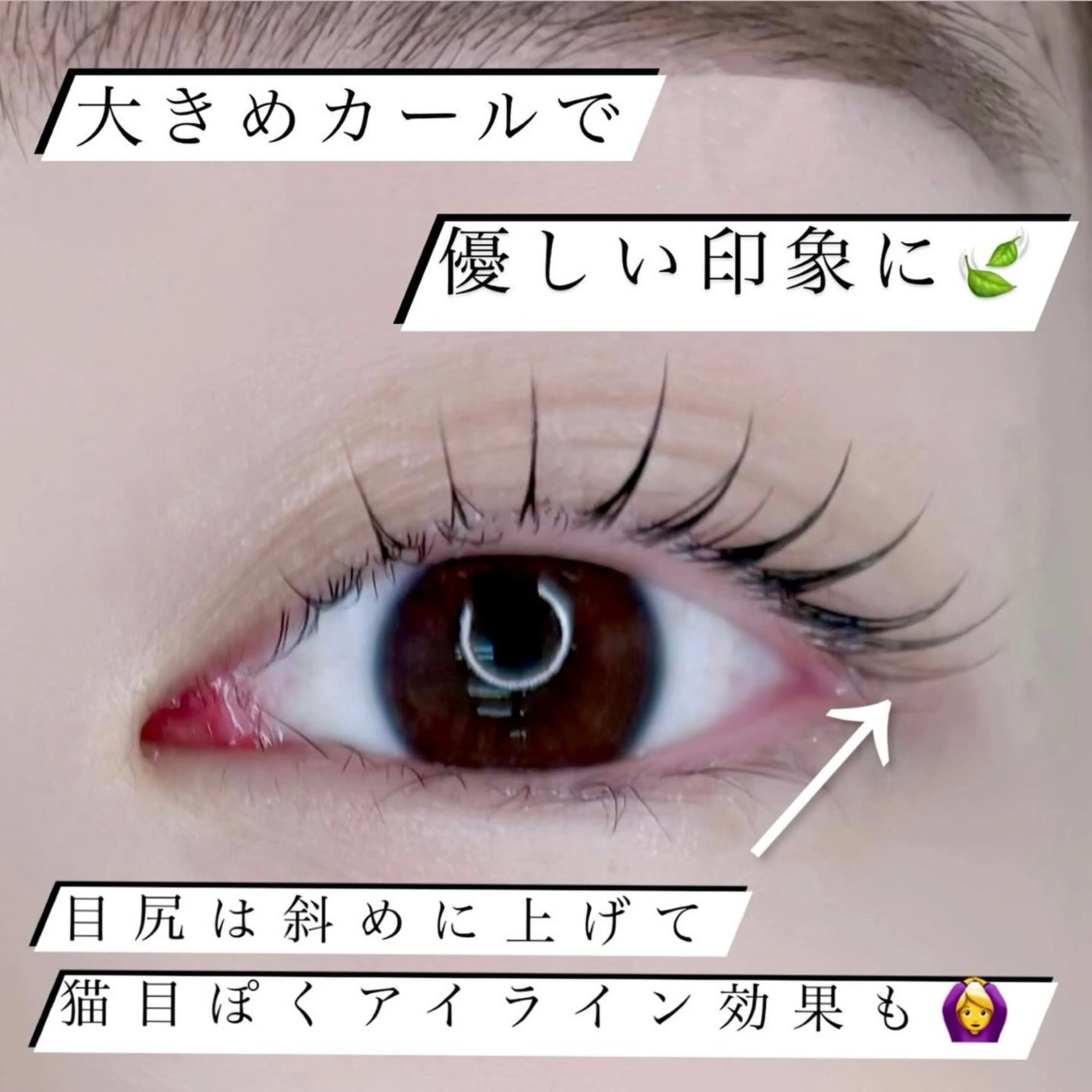 マツエク・マツパ IVY-NUE HITOMIのマツエク・マツパデザイン