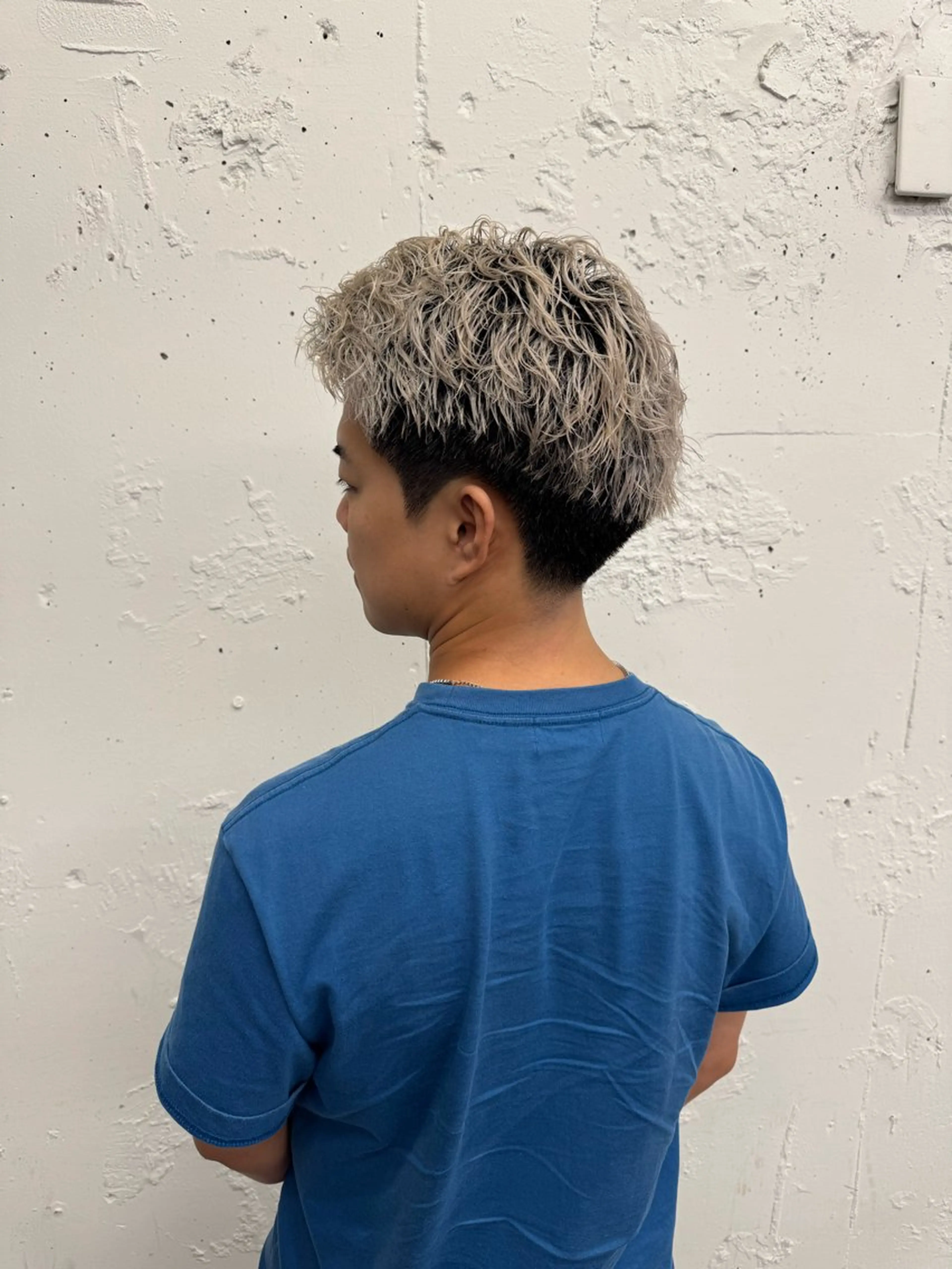 ショート メンズ メンズブリーチ メンズパーマ 刈り上げ カット トリートメント 💈メンズ特化💈 TASUKUのヘアスタイル