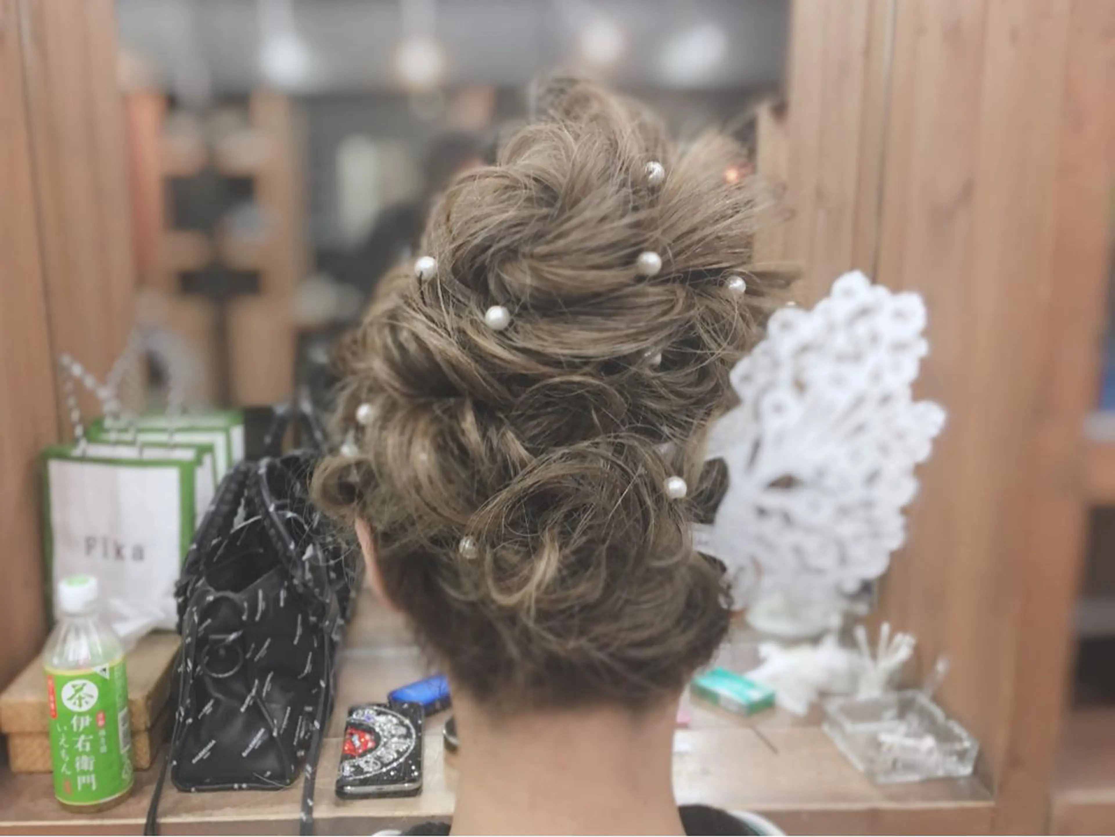 ロング ヘアアレンジ 成人式 加藤 圭悟のヘアスタイル