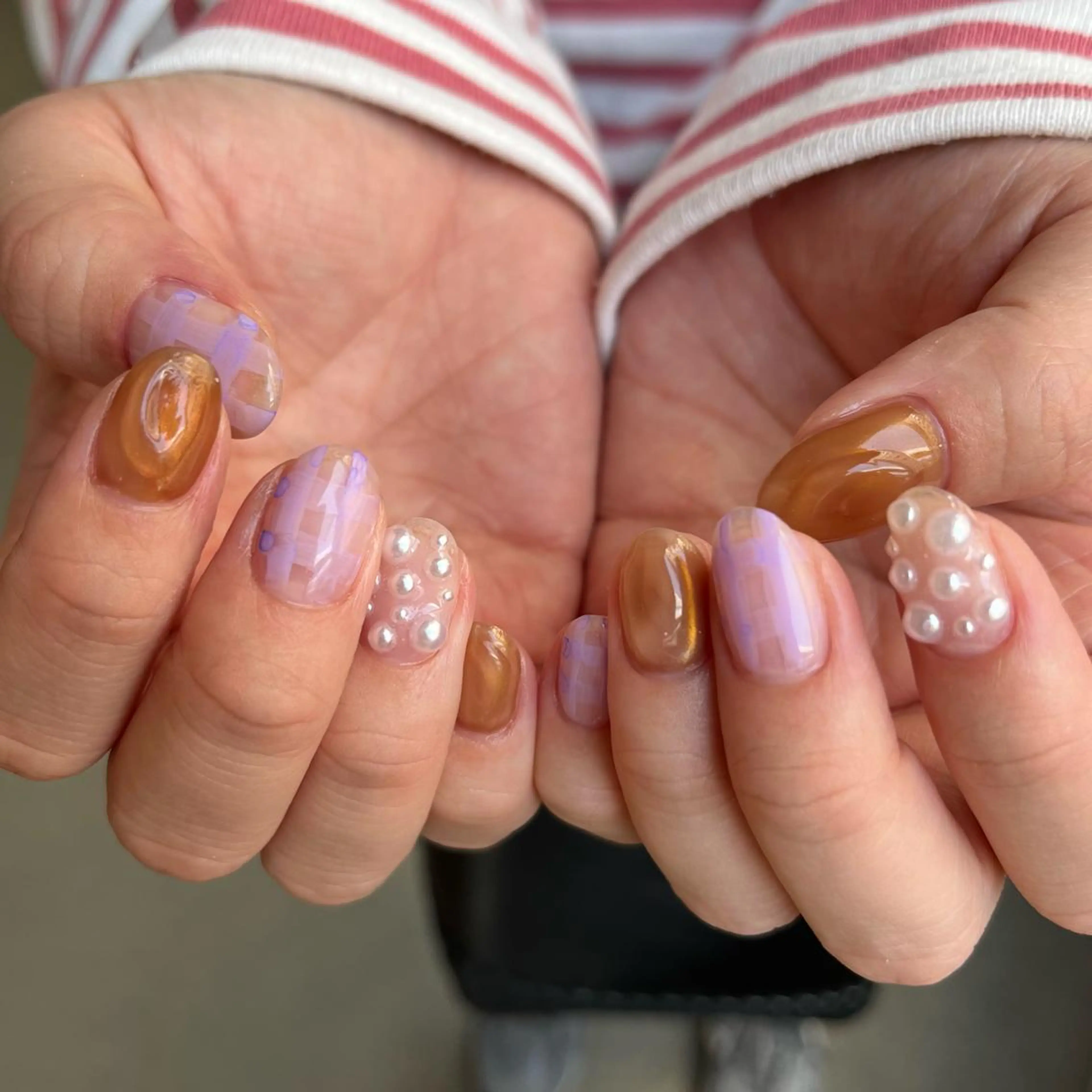 ネイル ハンドネイル nail salon O (en)所属・vegh. nail／阿波座のネイルデザイン