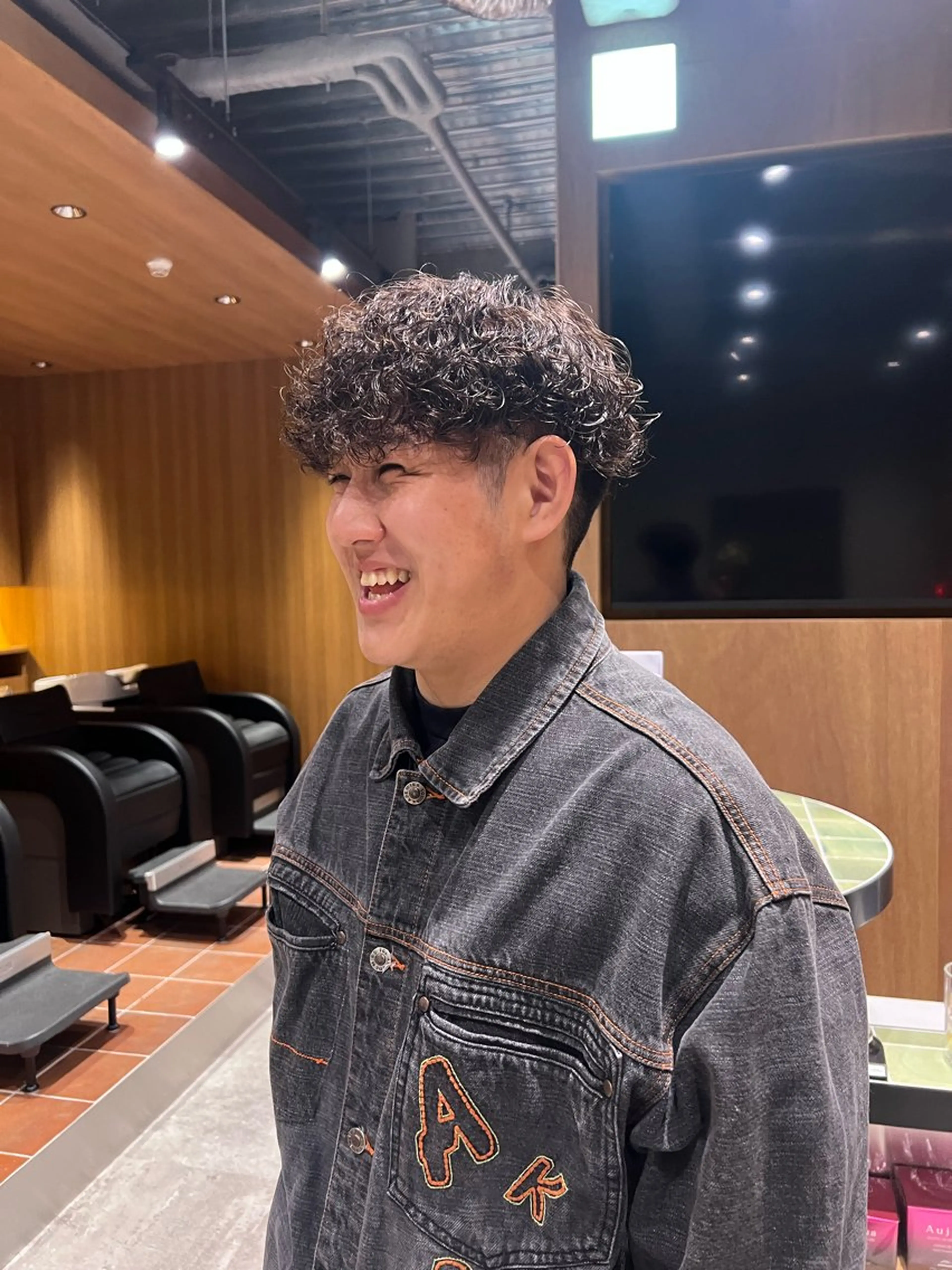 パーマ メンズ fifth神宮前 HIN★T★のヘアスタイル