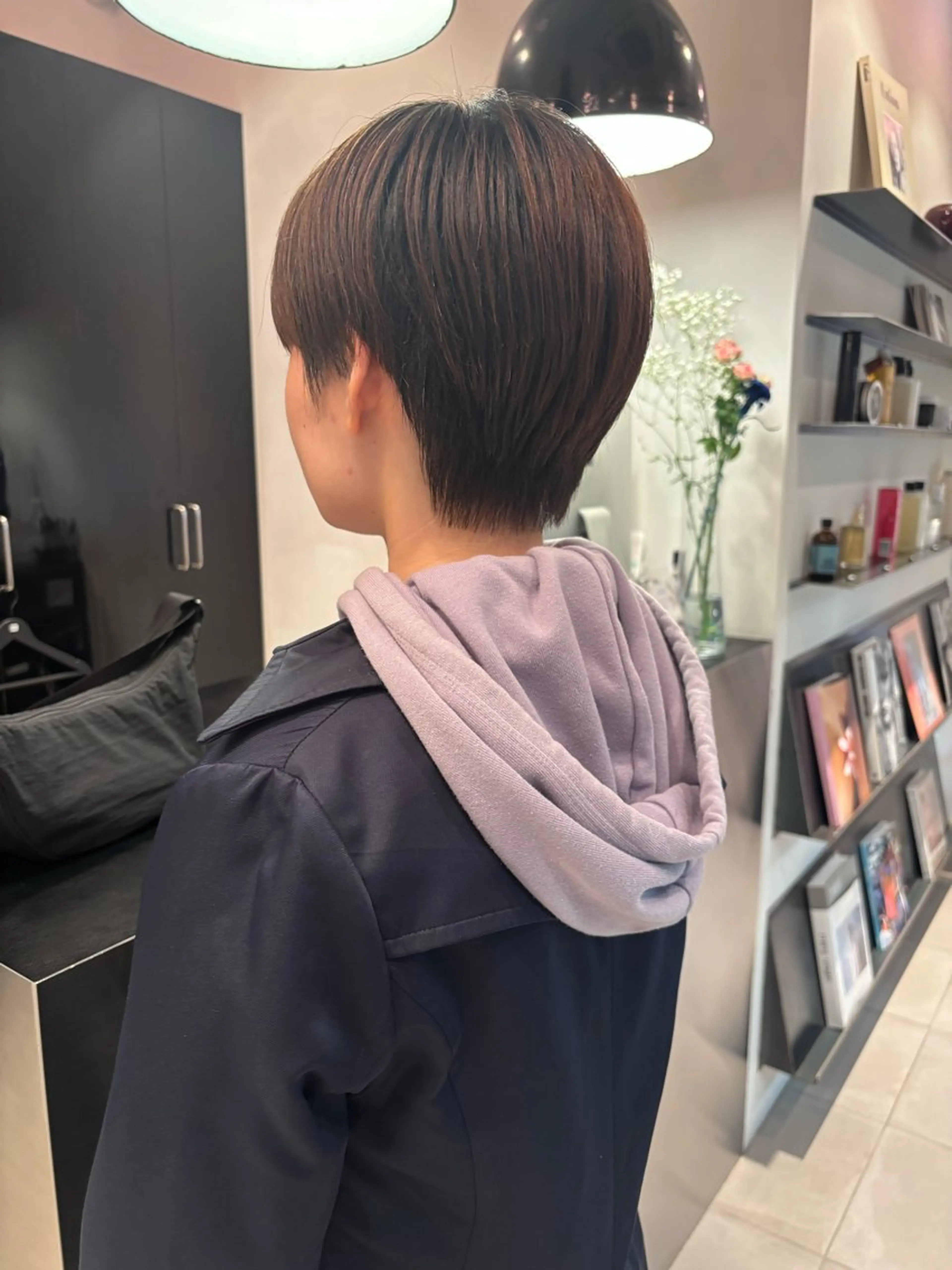 ショート riria/ショート /ブラウンカラー🎀のヘアスタイル