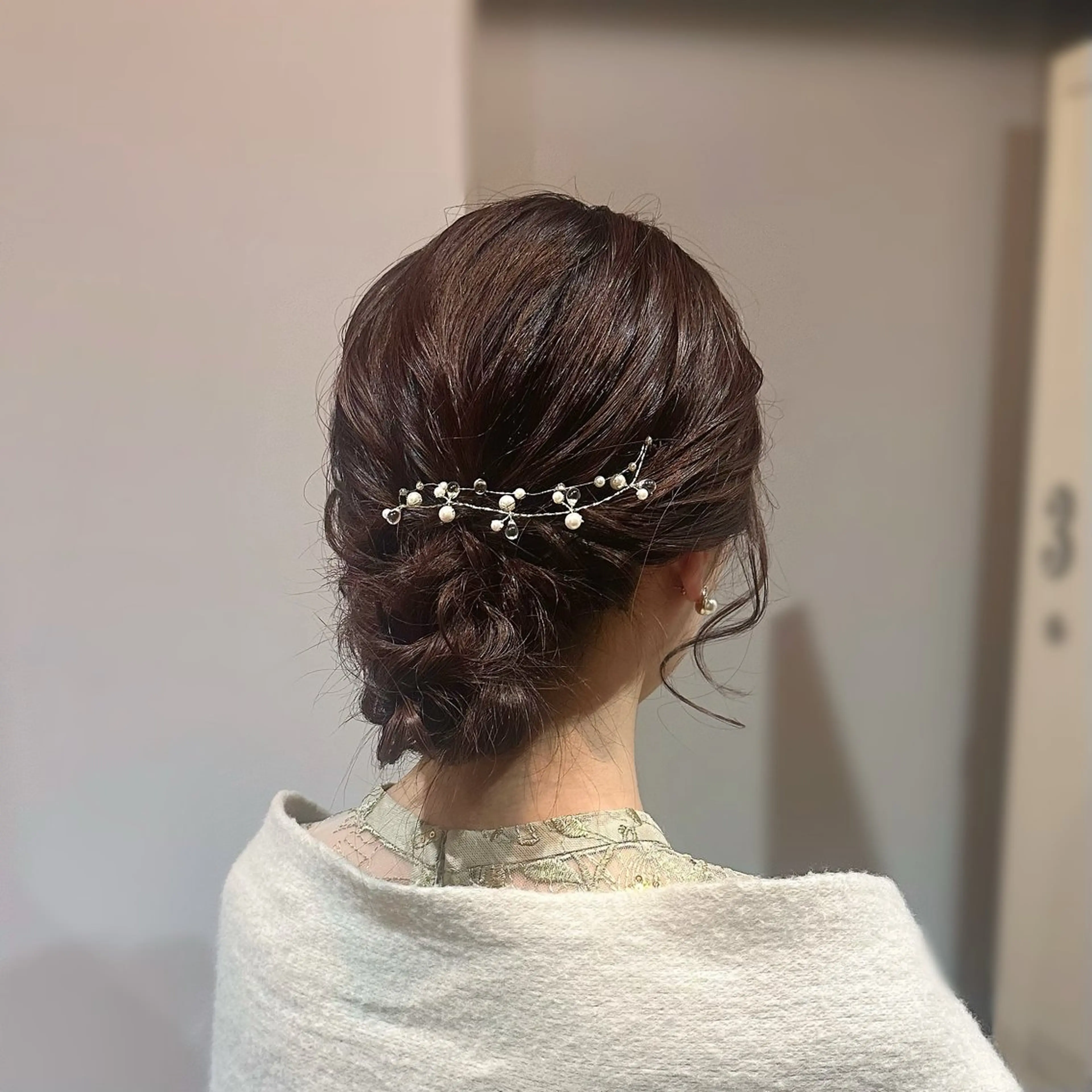 セミロング ヘアアレンジ ヘアセット 16日ご案内⭕️🎀 mihoのヘアスタイル