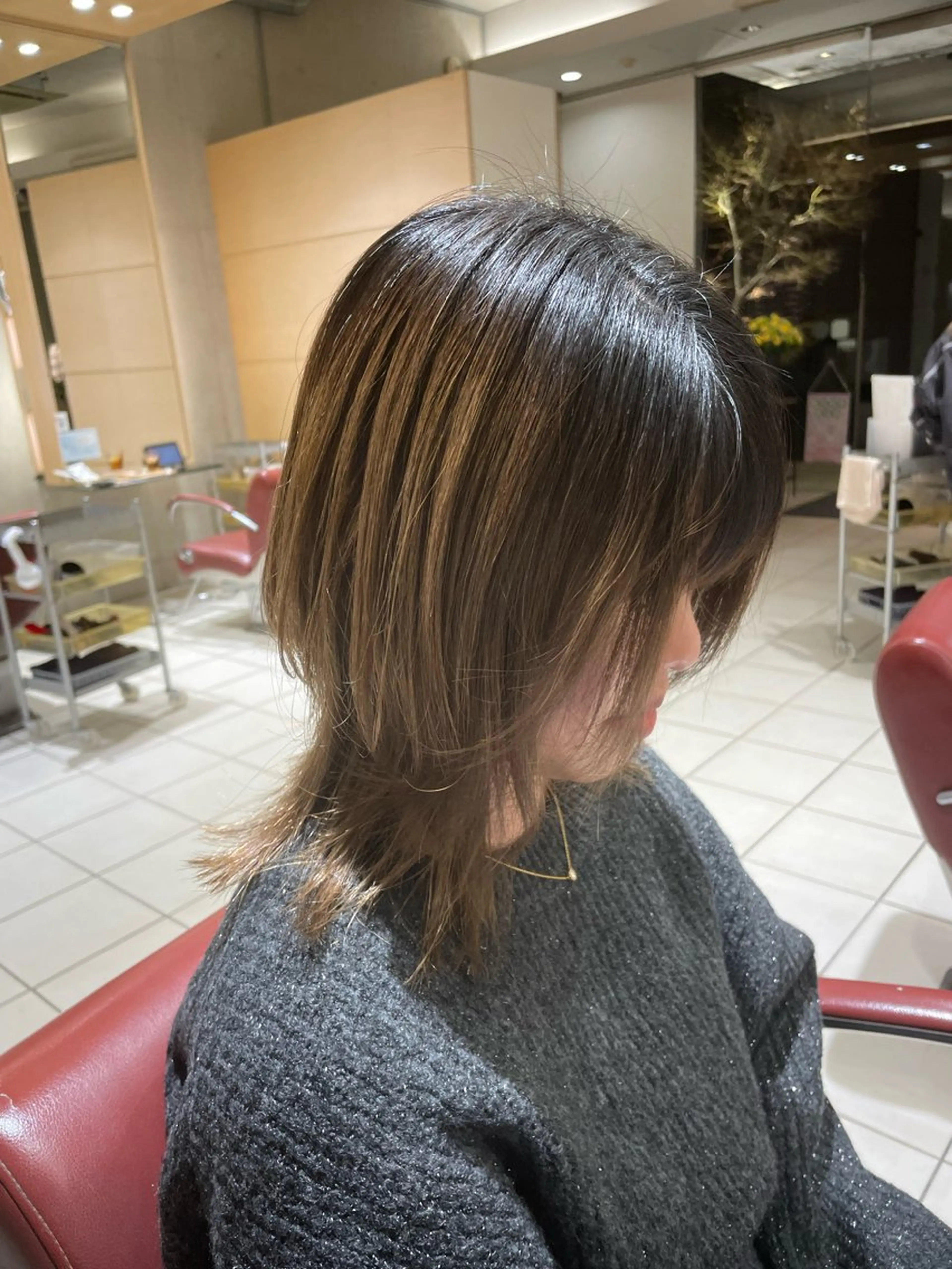ミディアム カット ¥0カットモデル募集 ✨大場正照🫧のヘアスタイル