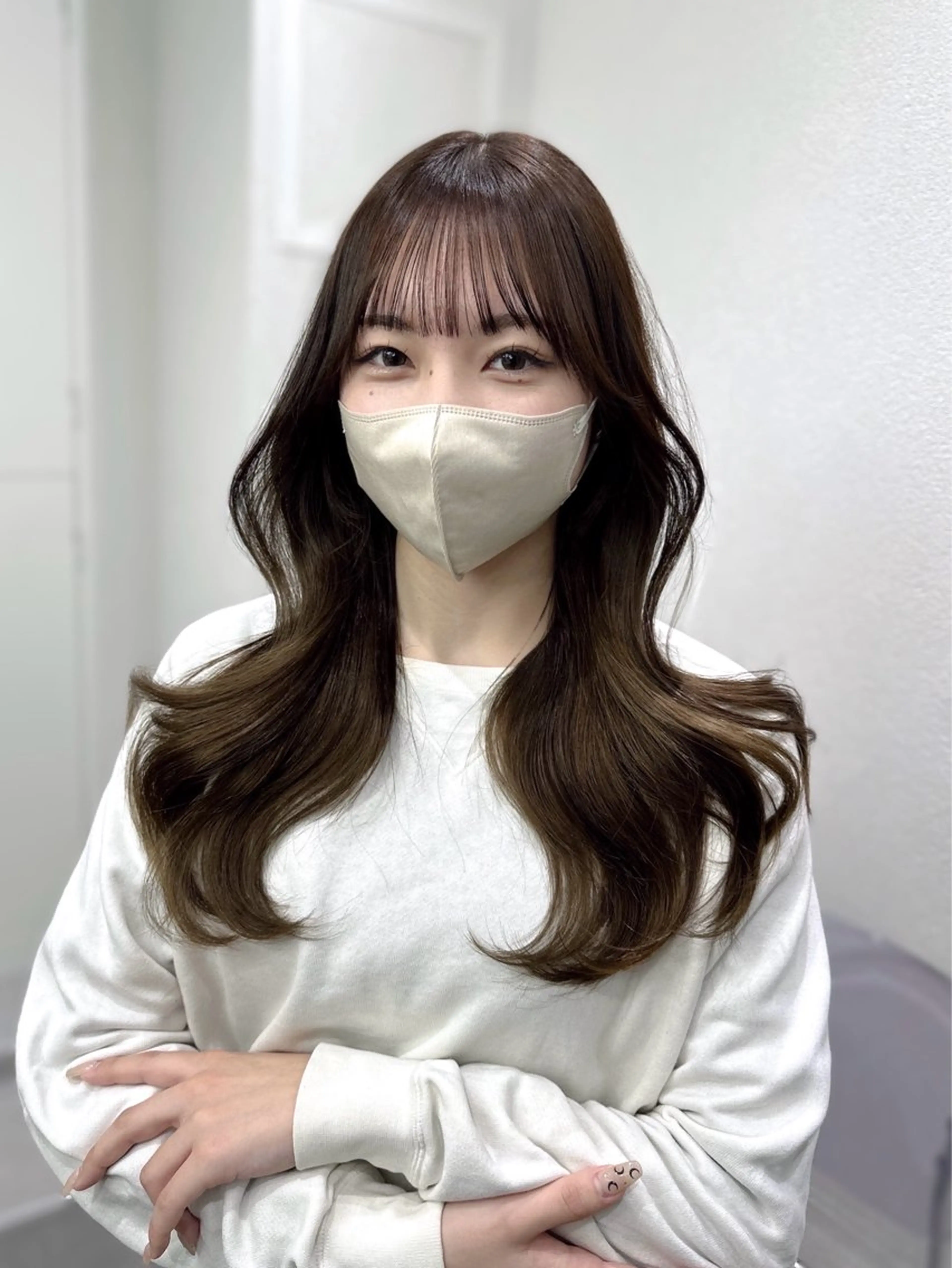 ロング カラー カット ヘアカラー トリートメント 🦋トレンドヘア🦋 竹内克弥のヘアスタイル