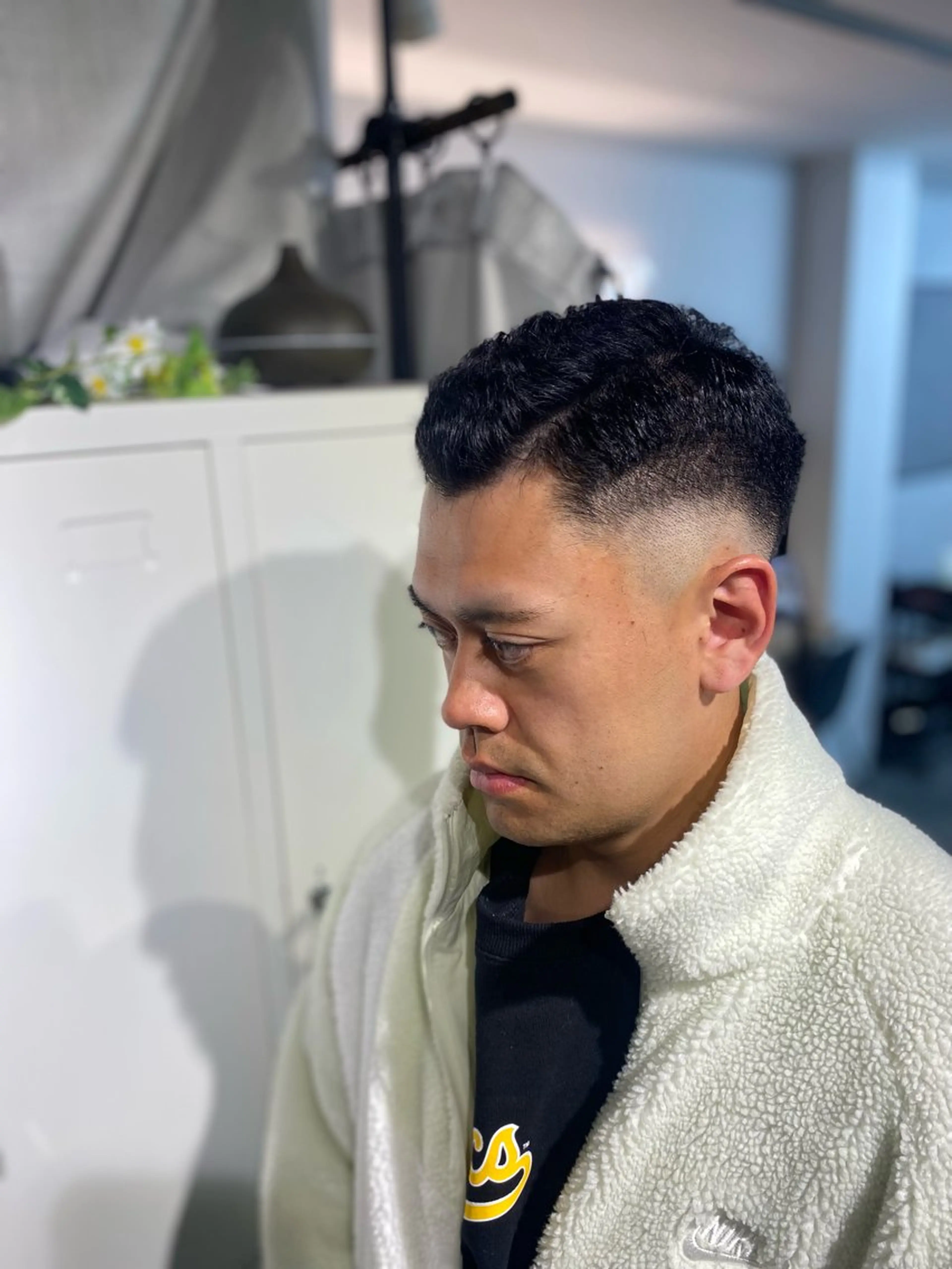 ショート メンズ フェードカット カット 森田/髪質改善 矯正💕/メンズ⚔️のヘアスタイル
