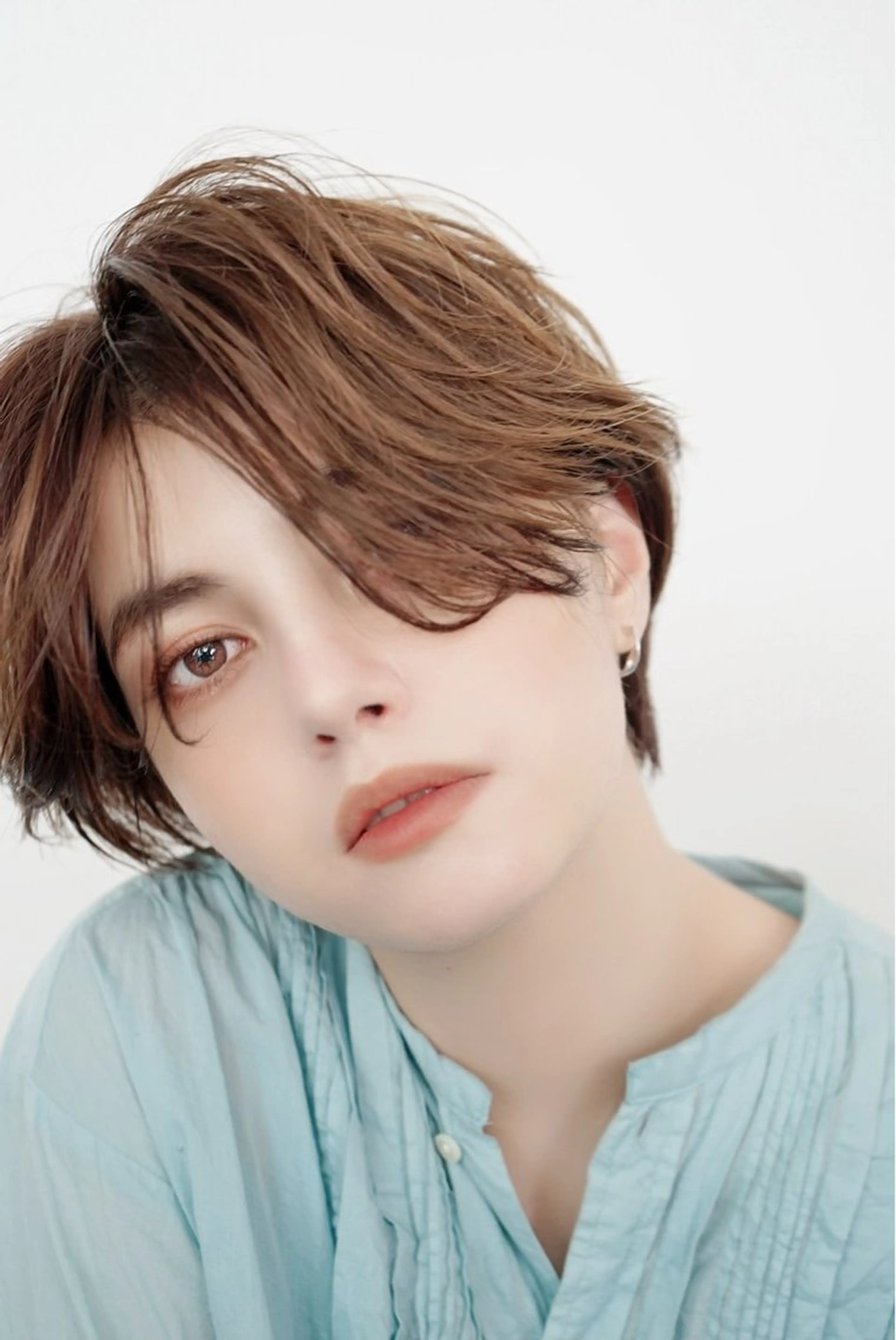 ショート 丸みショート ショートヘア カット foto所属・𝐁𝐋𝐔𝐄𝐓 /代表 / 荒井史行のヘアスタイル