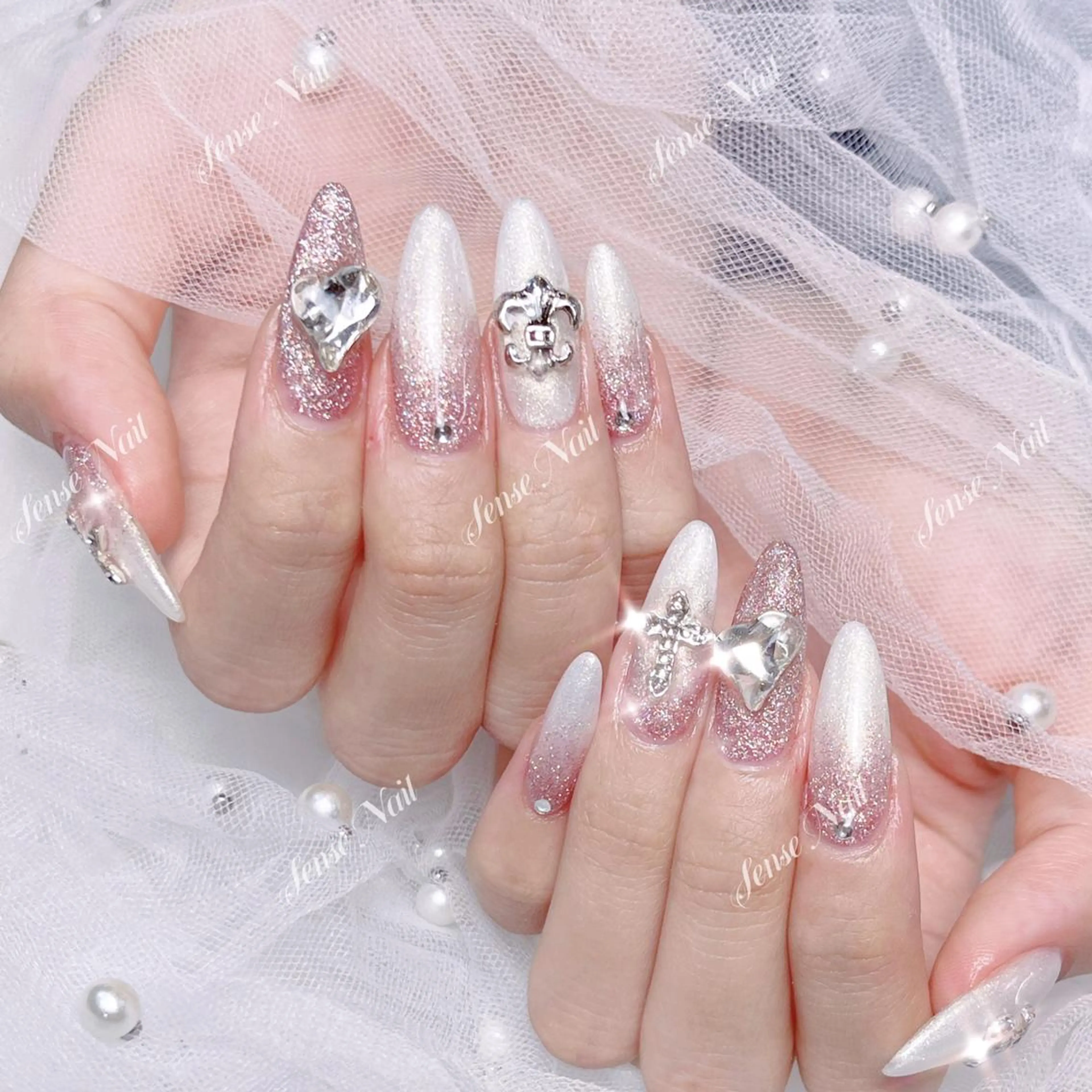ネイル ハンドネイル Bunny 🐰のネイルデザイン