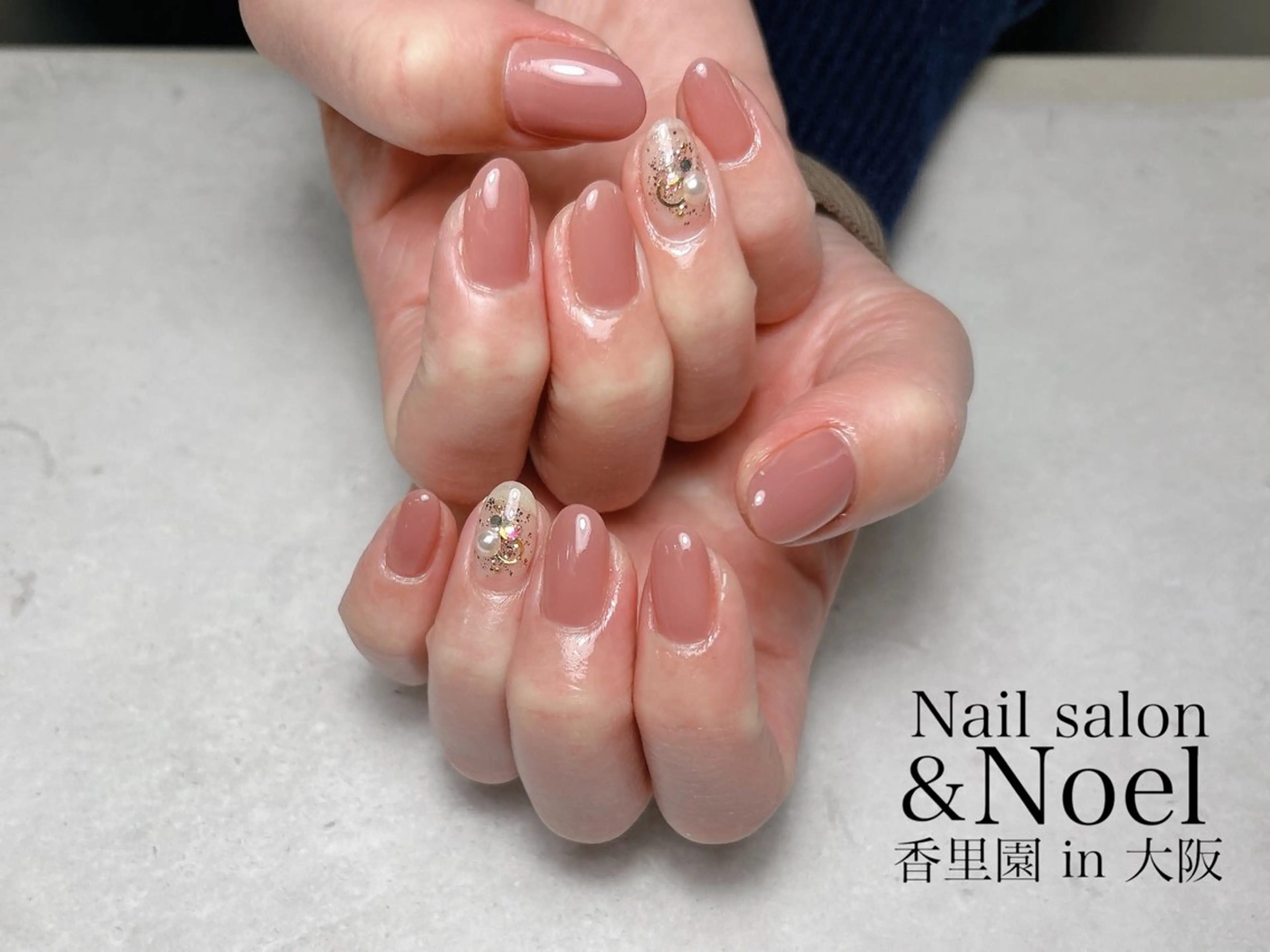 ネイル ハンドネイル Nailsalon  &Noel所属・もも 🍑のネイルデザイン