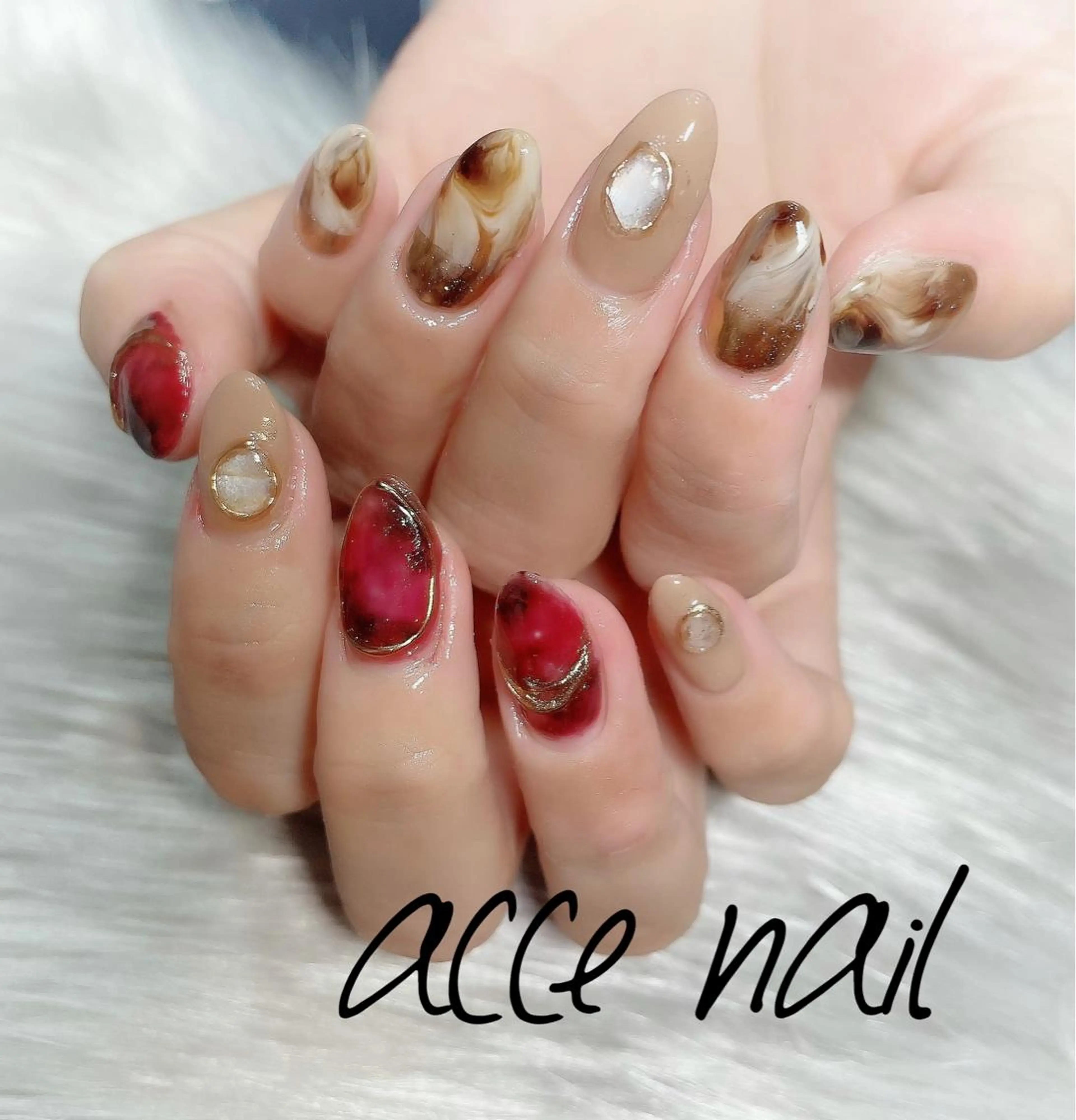 ネイル 持ち込み atsuco ✴︎のネイルデザイン