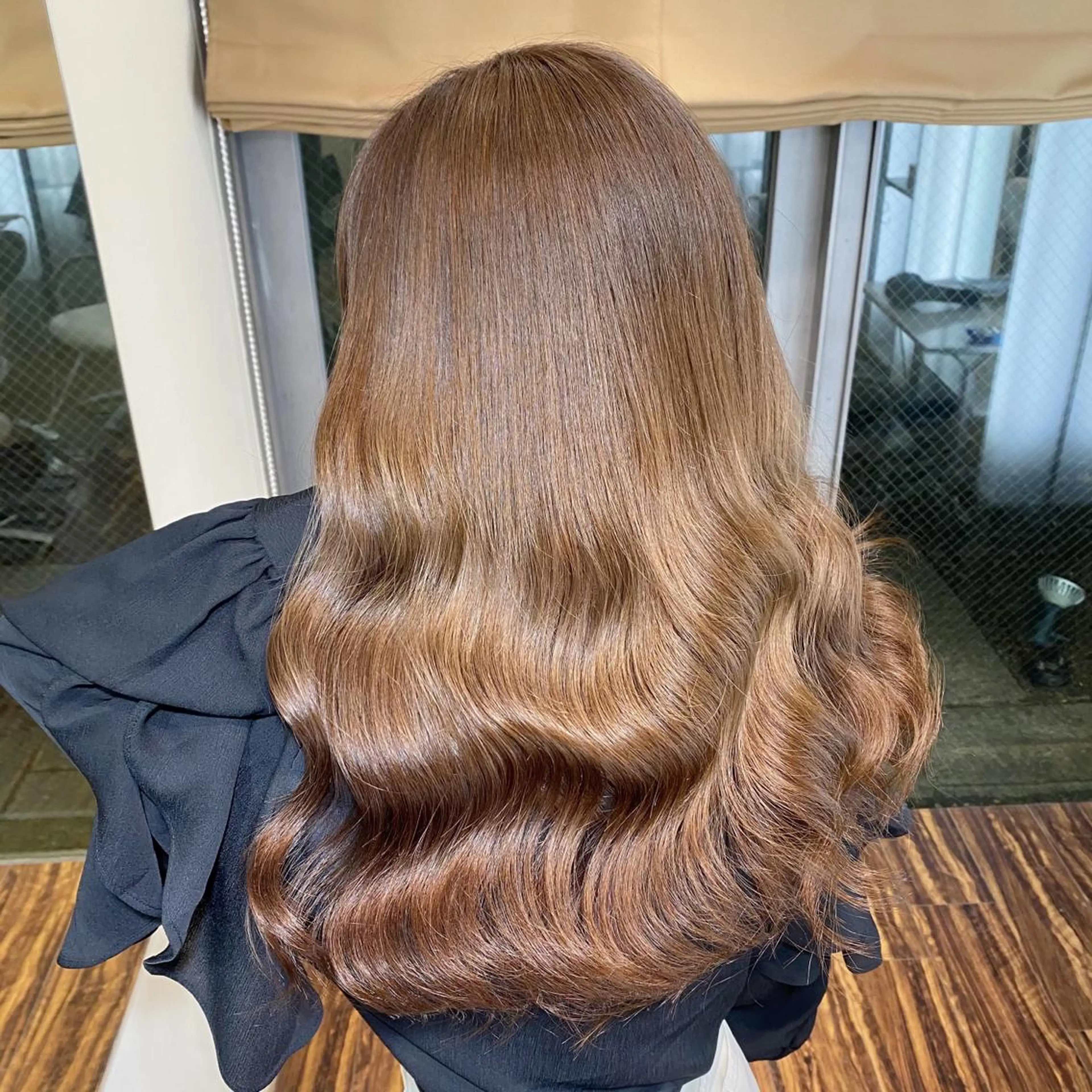 ロング カラー salon village所属・色落ちまで可愛い🧚 心斎橋hikaruのヘアスタイル