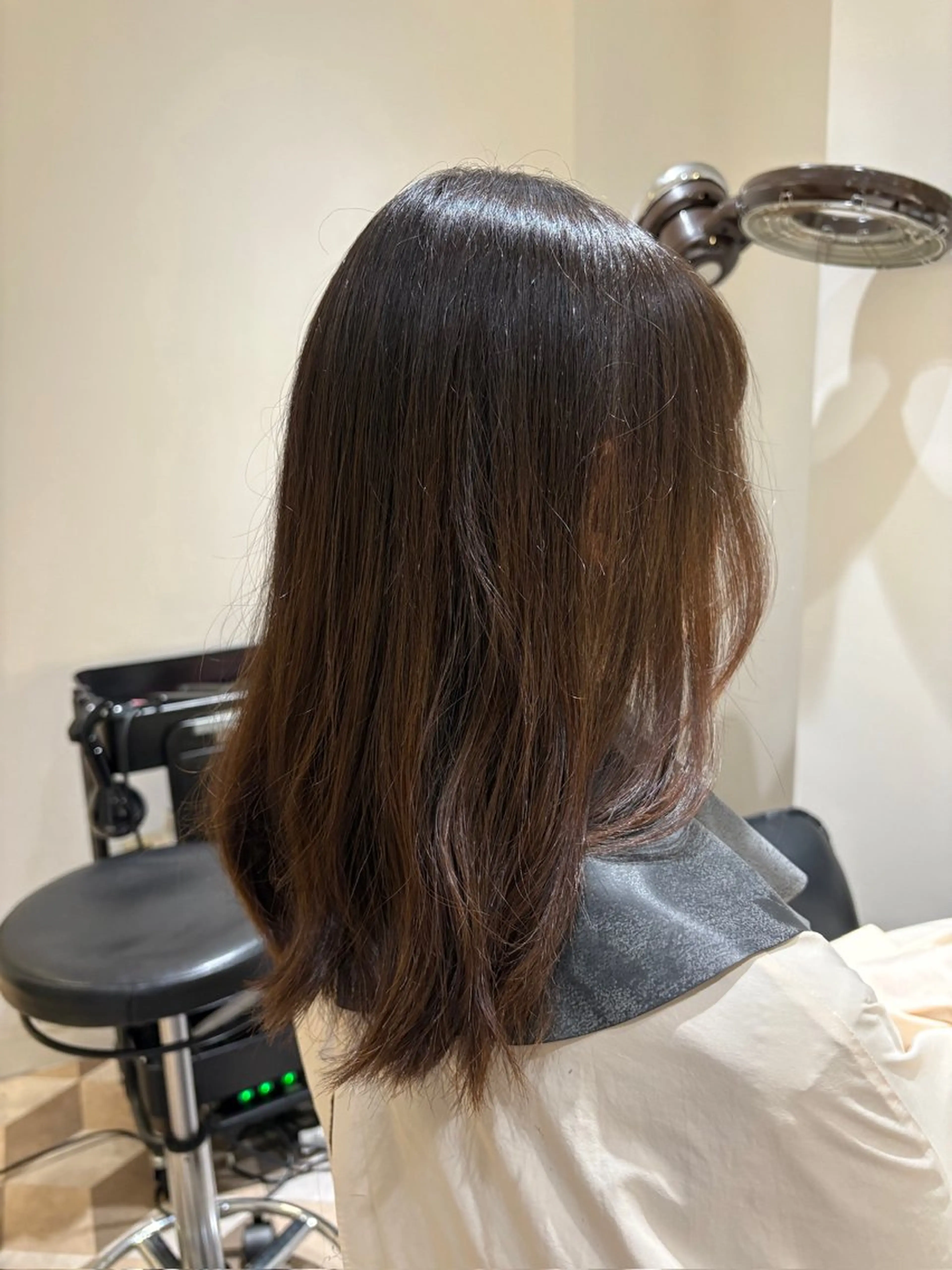 セミロング カット トリートメント 七星 俊介のヘアスタイル