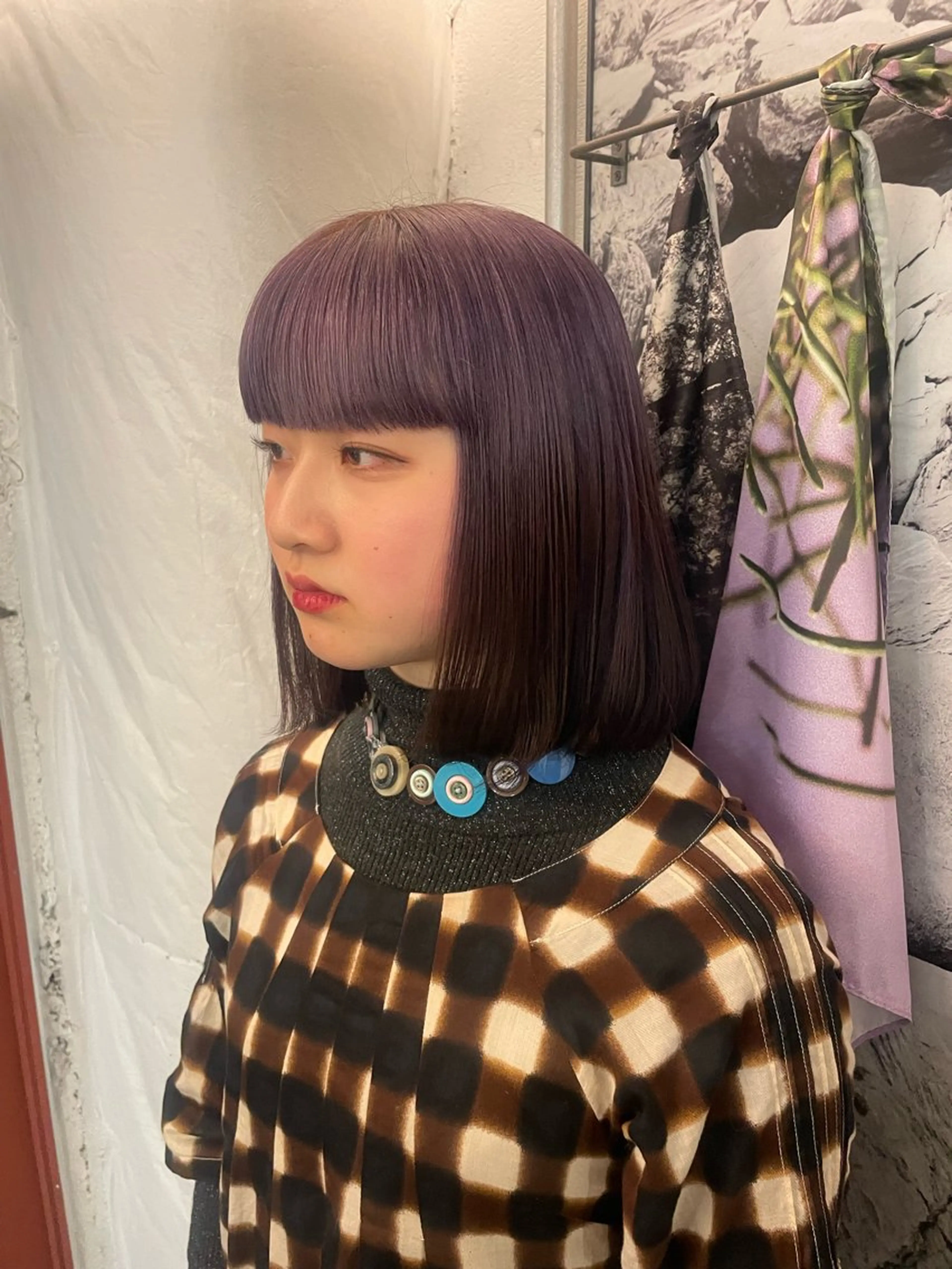 ミディアム カラー パープルカラー ヘアカラー トリートメント カラー/限定価格 🌬️yusaのヘアスタイル